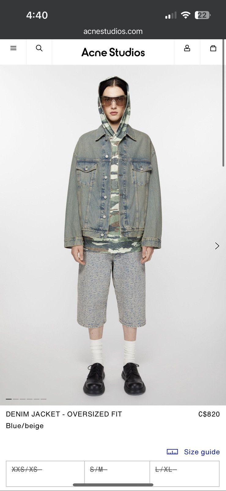 Acne Studios Acne studios denim jacket Size US M / EU 48-50 / 2 - 7 Thumbnail