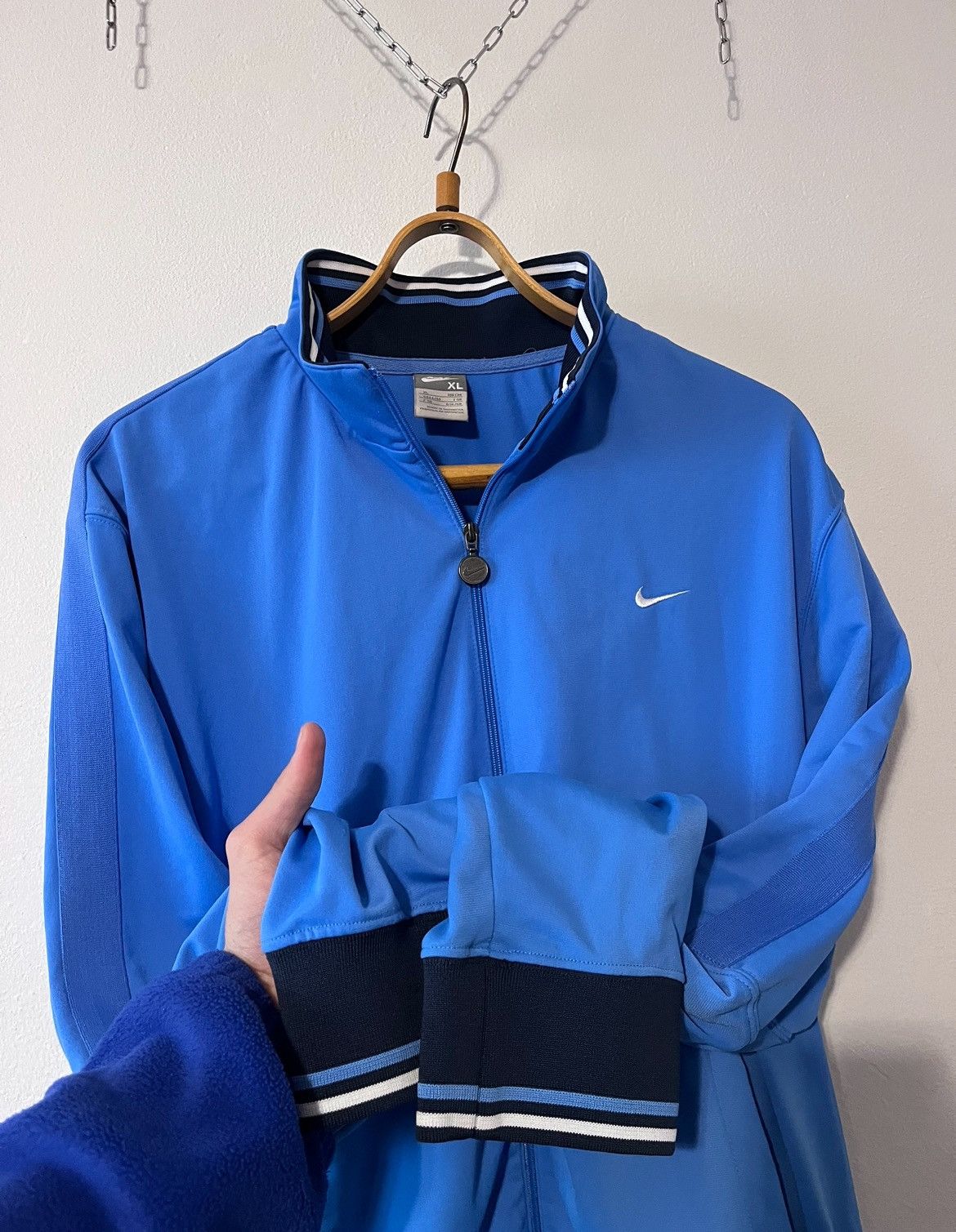 Nike Nike zip vintage Size US XL / EU 56 / 4 - 4 Thumbnail