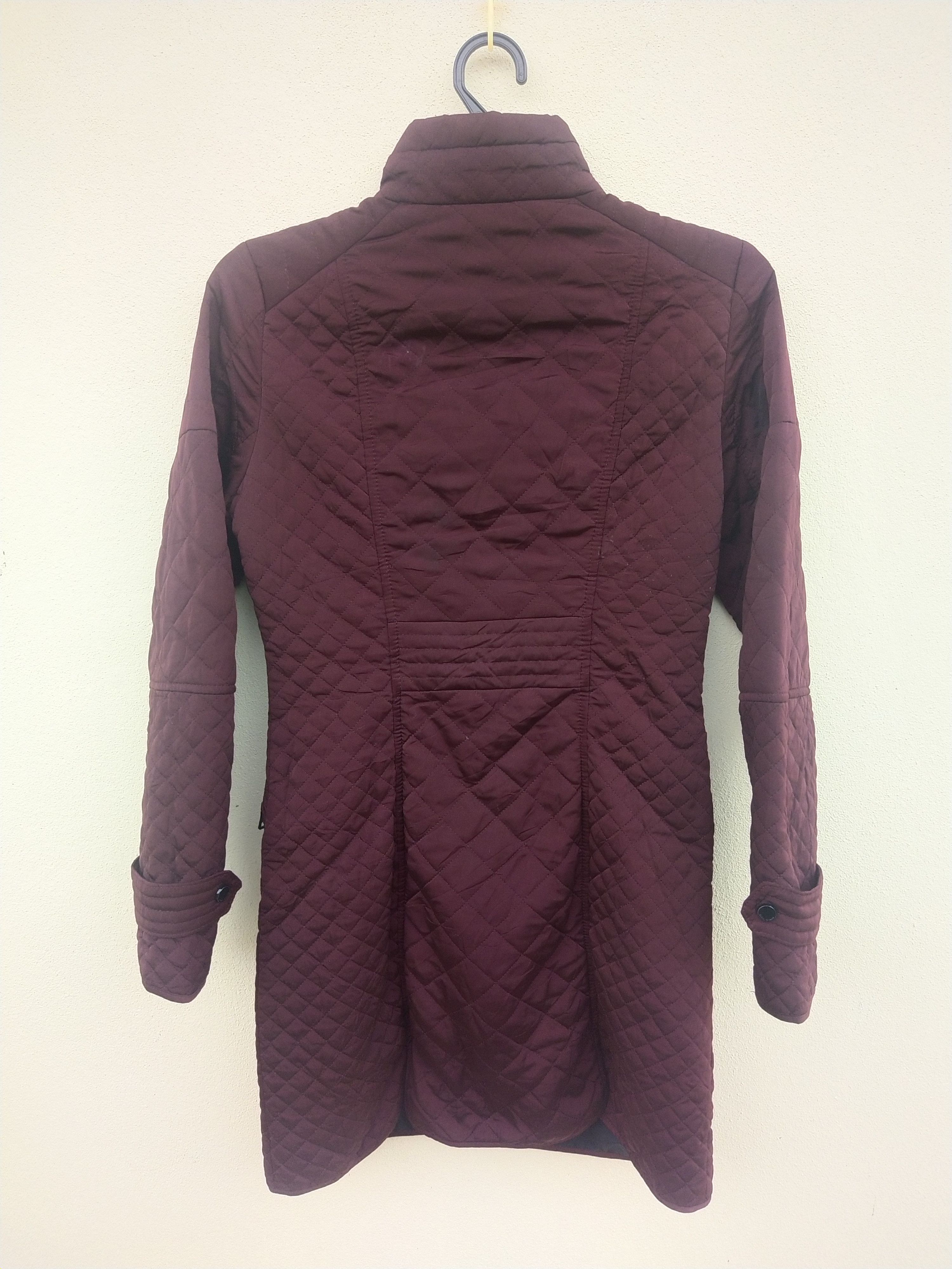 Zara 🔥 Zara Long Quilted Button Jacket Size S / US 4 / IT 40 - 4 Thumbnail