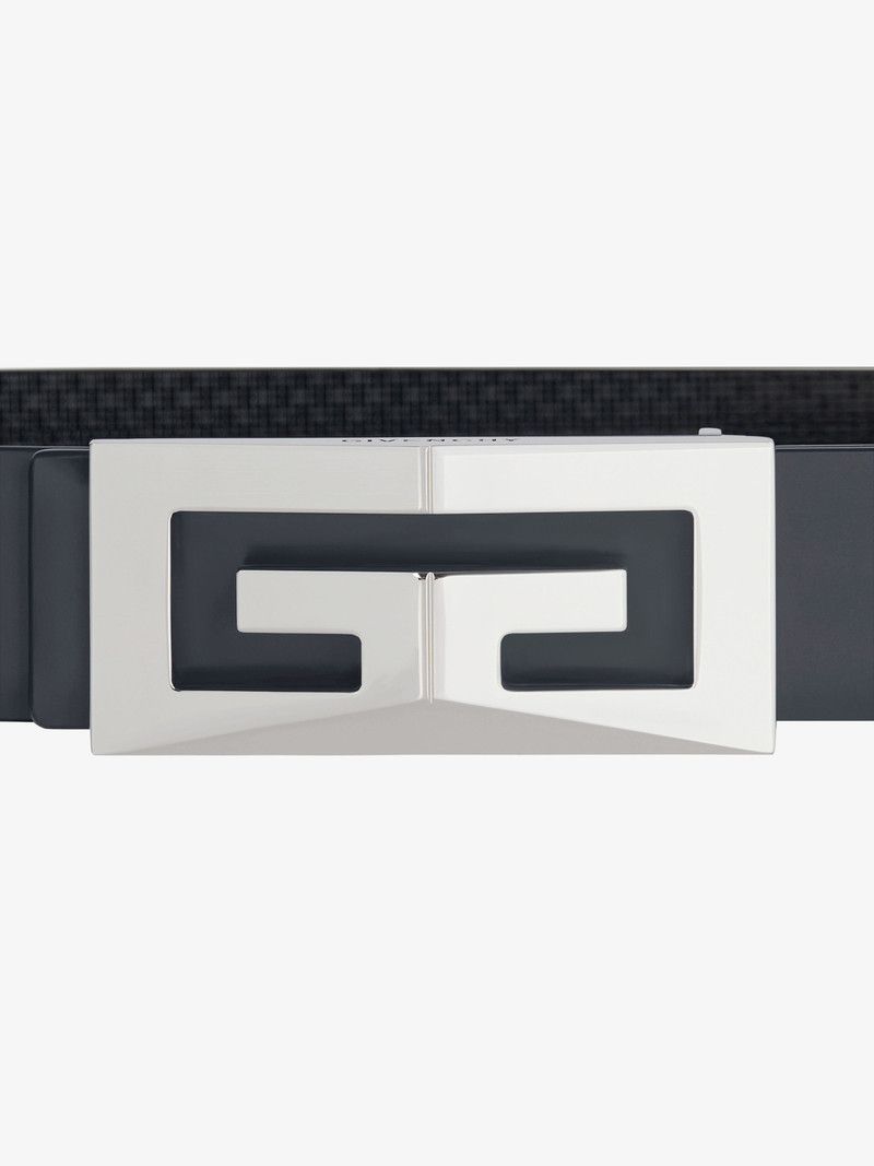 Givenchy o1srvl11e0326 Size: OS / 2G Reversible Belt in Black Size ONE SIZE - 2 Thumbnail