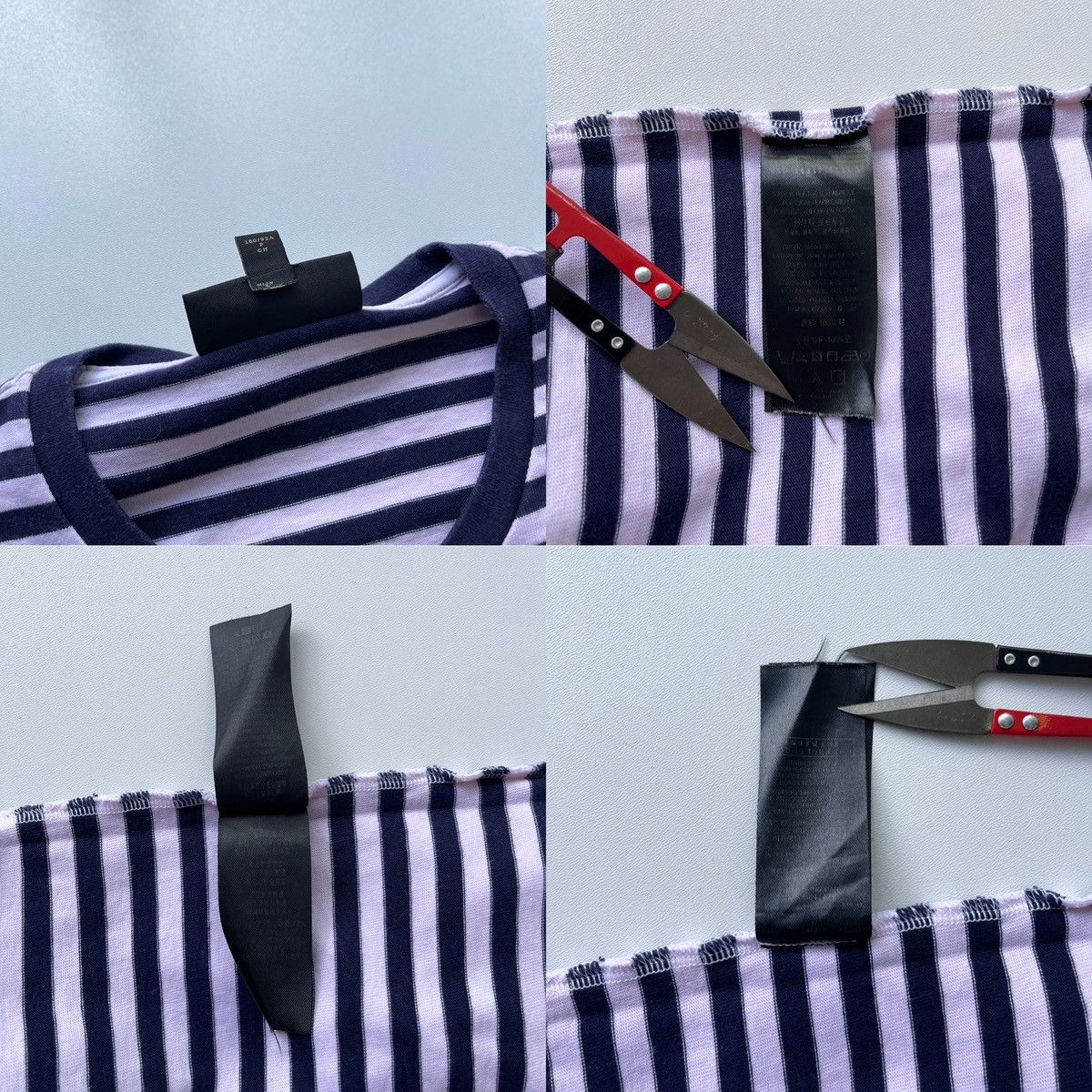 Burberry Burberry London Black Label Gladiator Helmet Stripe T-Shirt Size US S / EU 44-46 / 1 - 8 Thumbnail