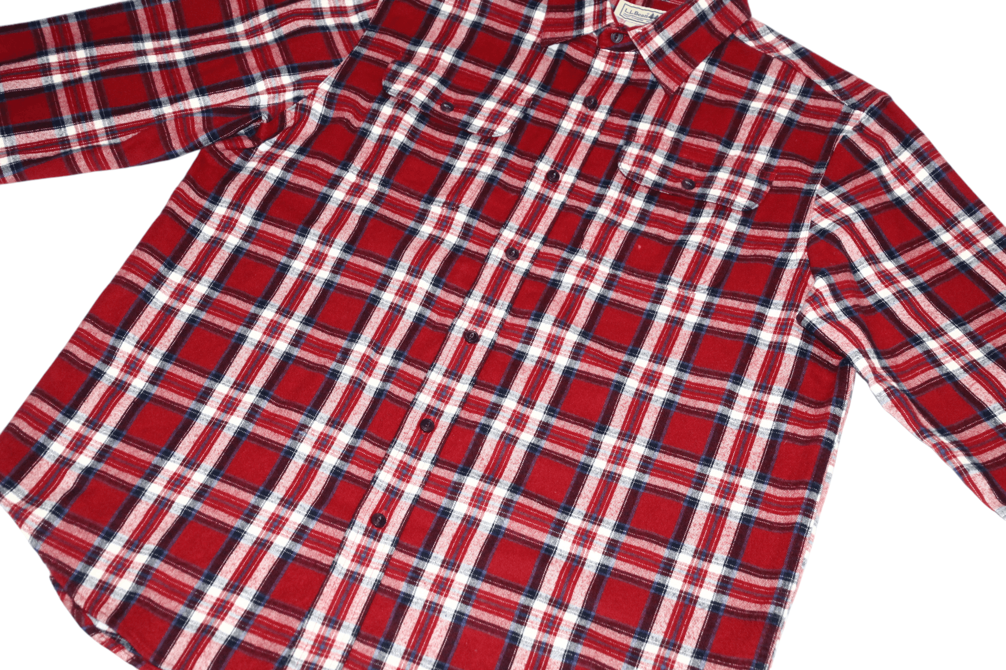 L.L. Bean 🔥VTG🔥 L.L.Bean Plaid Rugged Flannel Baggy Shirt Size US M / EU 48-50 / 2 - 12 Thumbnail