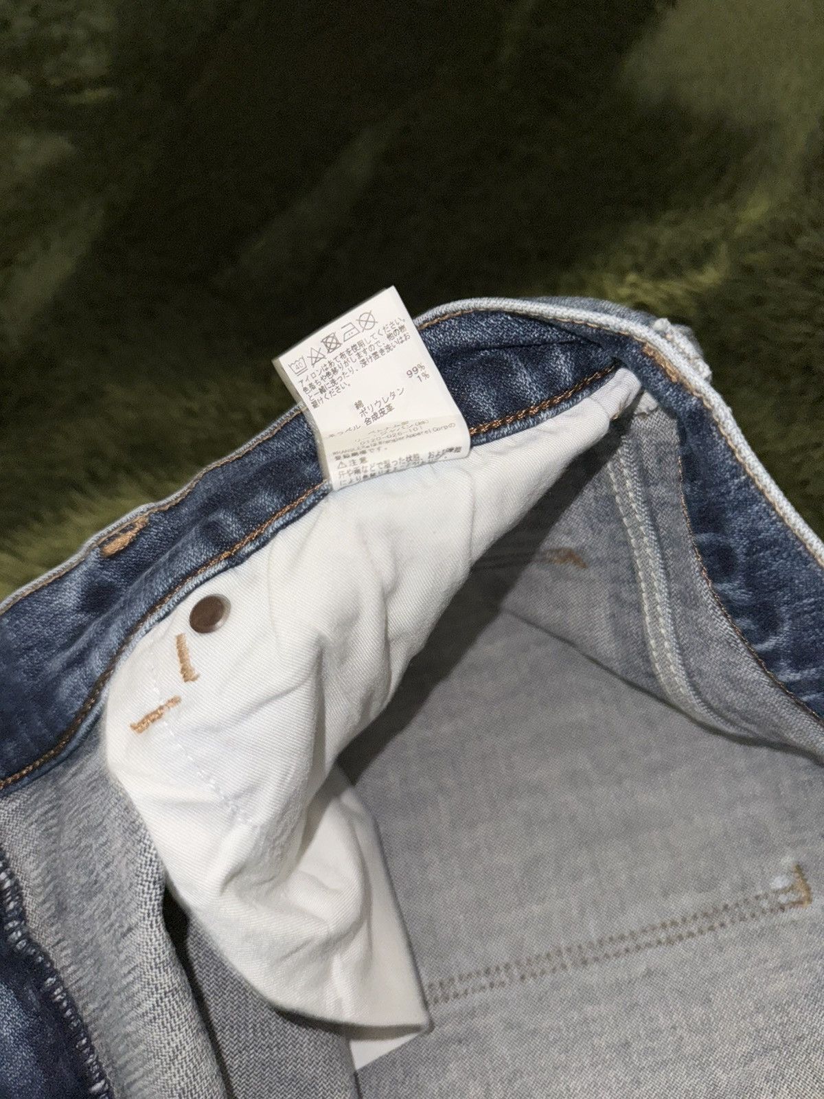 Wrangler [33] wrangler japan relaxed fit washed denim pants mid indig Size US 33 - 4 Thumbnail