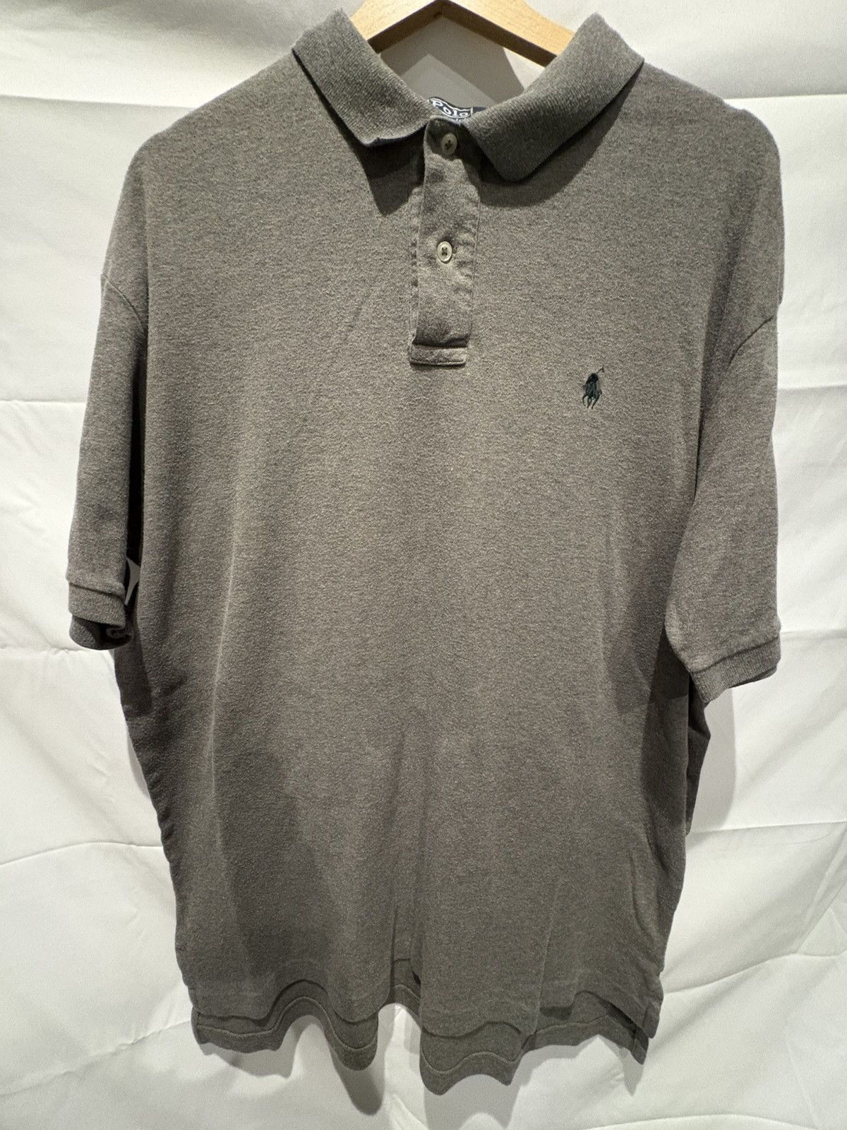 Polo Ralph Lauren Polo Ralph Lauren Grey Shirt Size US XL / EU 56 / 4 - 1 Thumbnail