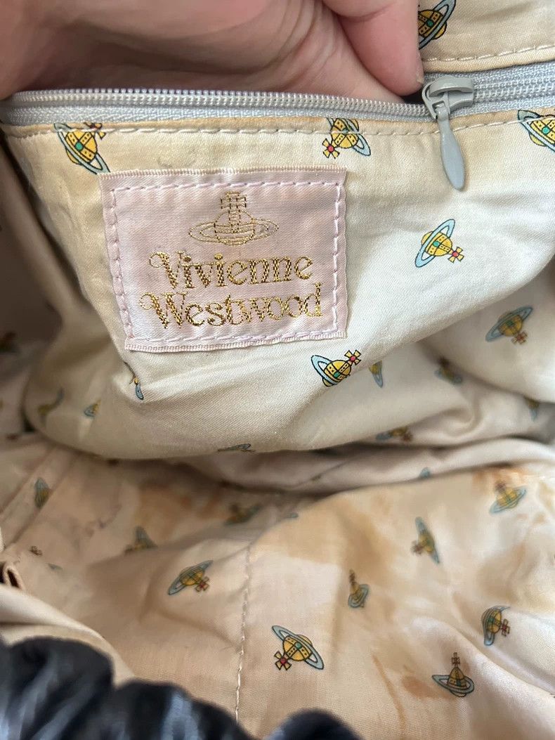 Vivienne Westwood Vivienne Westwood size os Mid-old black pleated bag Size ONE SIZE - 5 Thumbnail