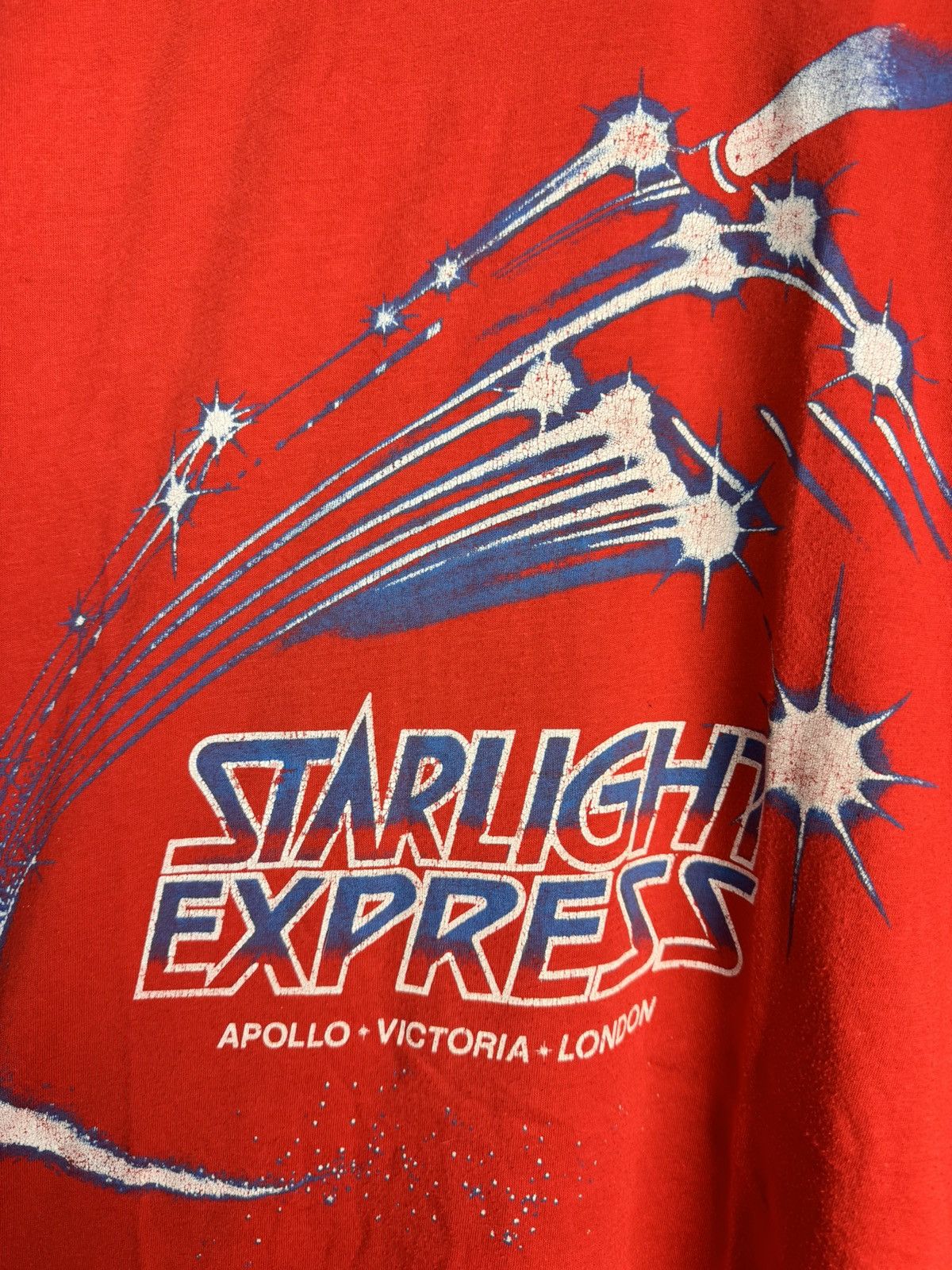 Vintage Rare Vintage 1980’s Single Stitch Starlight Express Tee | M Size US M / EU 48-50 / 2 - 5 Thumbnail