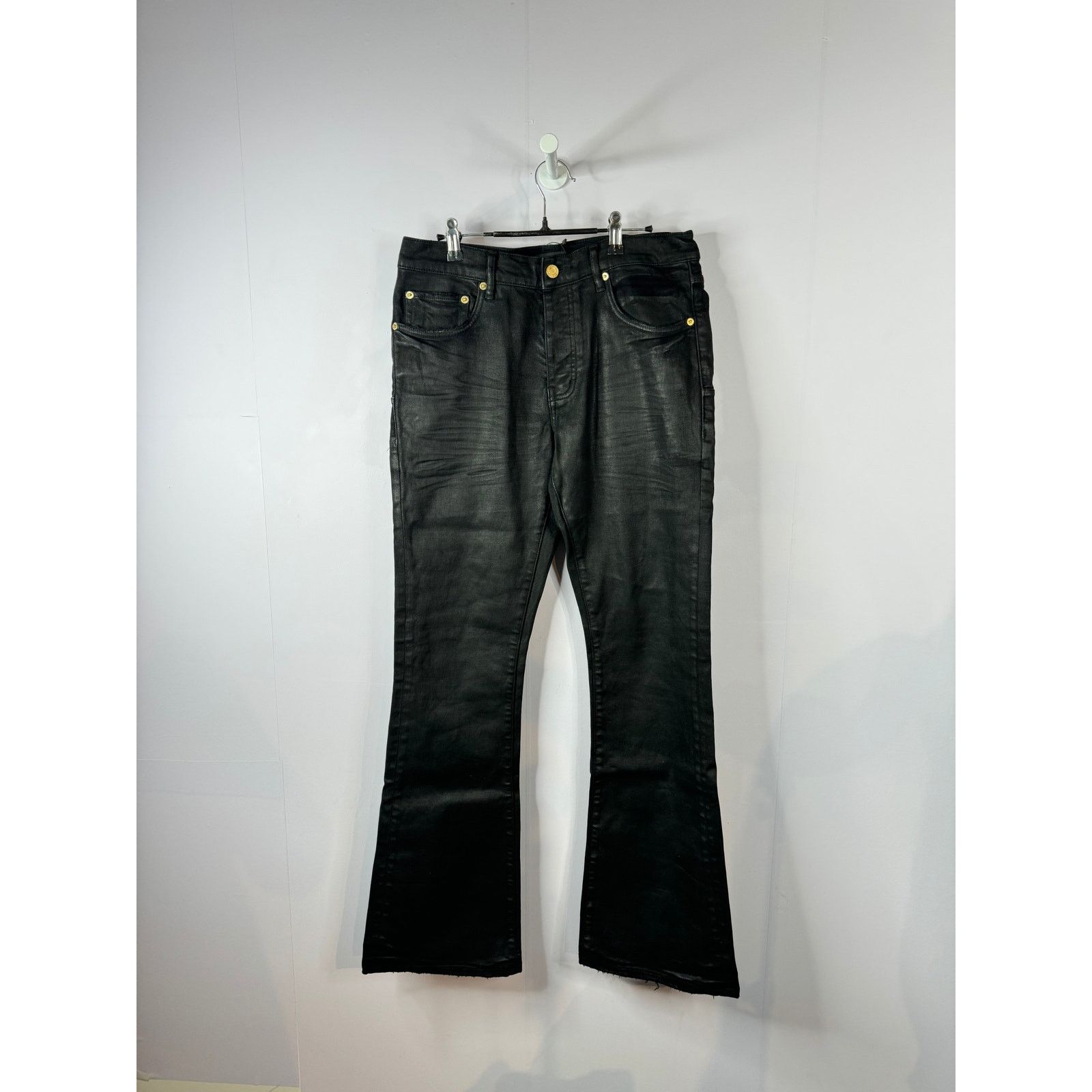 Purple Brand Purple Jeans Black Wax Used 32 Size US 32 / EU 48 - 1 Thumbnail