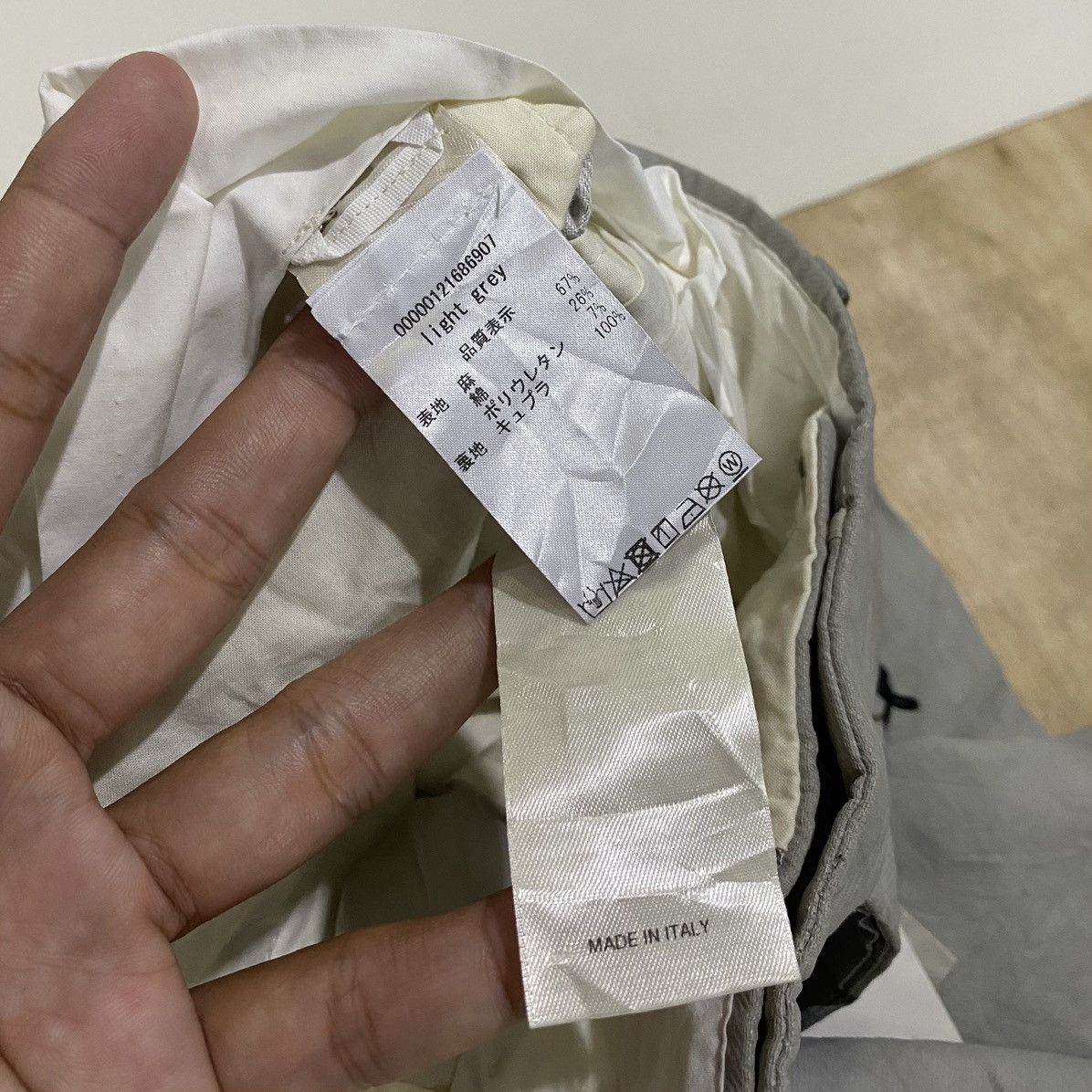 Rick Owens Rick owens easy astaires osyster cropped pants Size US 30 / EU 46 - 10 Thumbnail