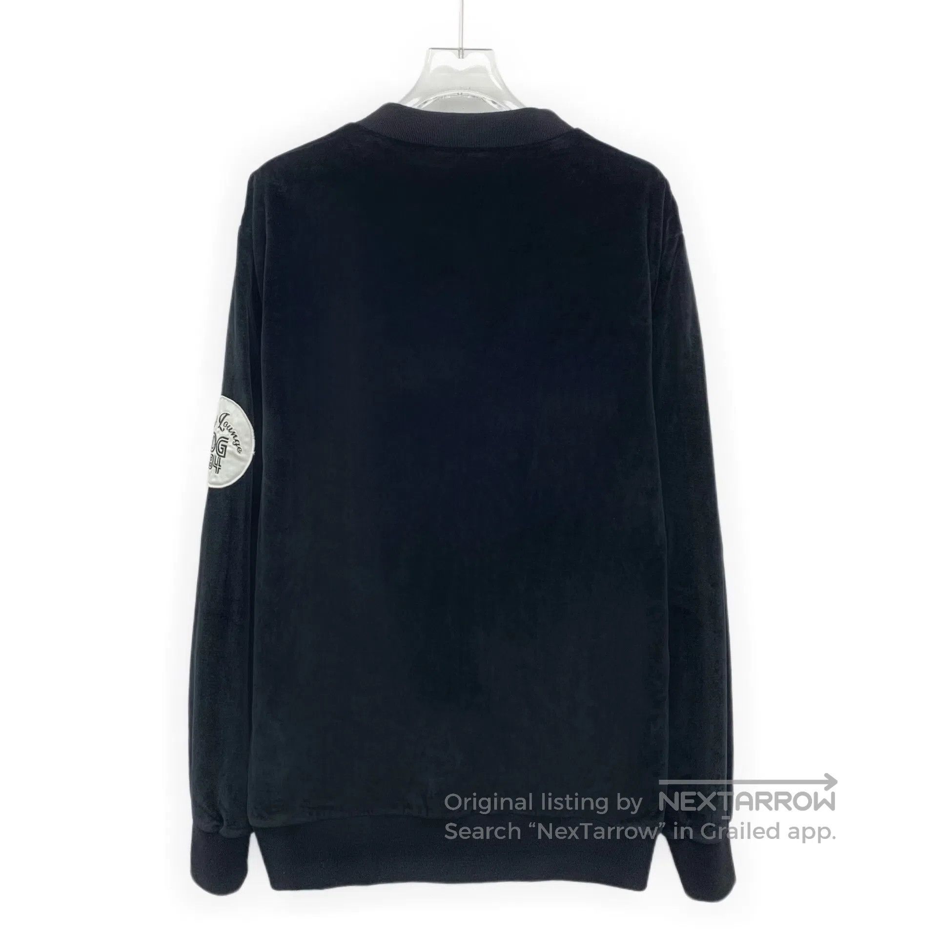 Dolce & Gabbana Dolce Gabbana Black cotton hooded long-sleeved sweatshirt Size US L / EU 52-54 / 3 - 2 Thumbnail