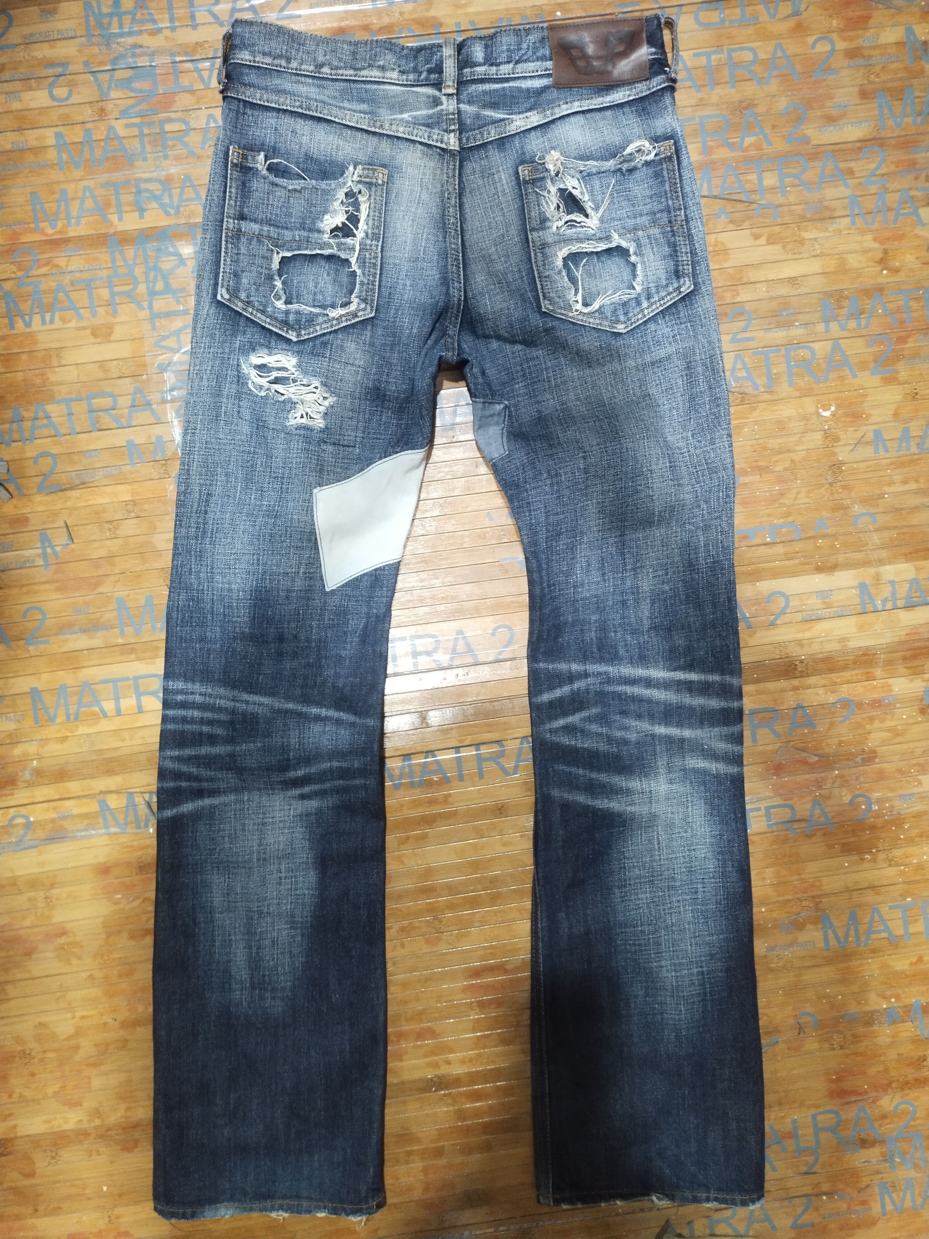 Japanese Brand × Vintage Jeans Bonds And Pesce /American Vintage Since 1922 Size US 30 / EU 46 - 2 Thumbnail