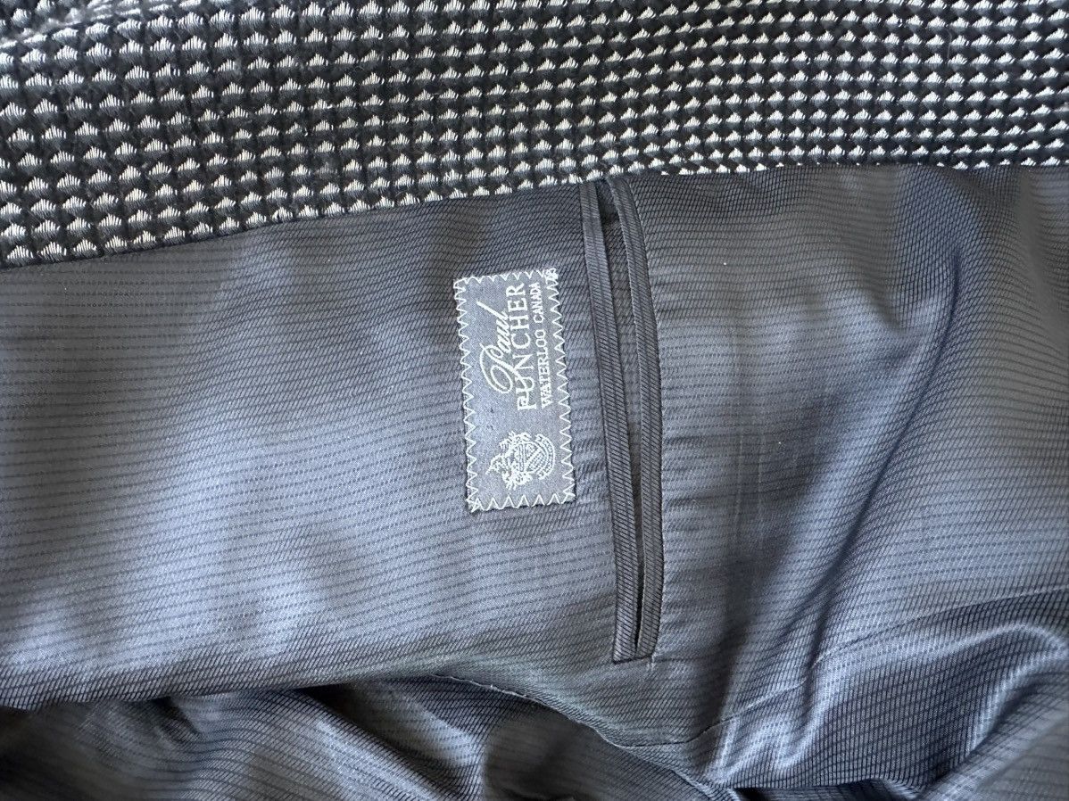 Armani Vintage Jacquard Knit Blazer Size 40R - 5 Thumbnail