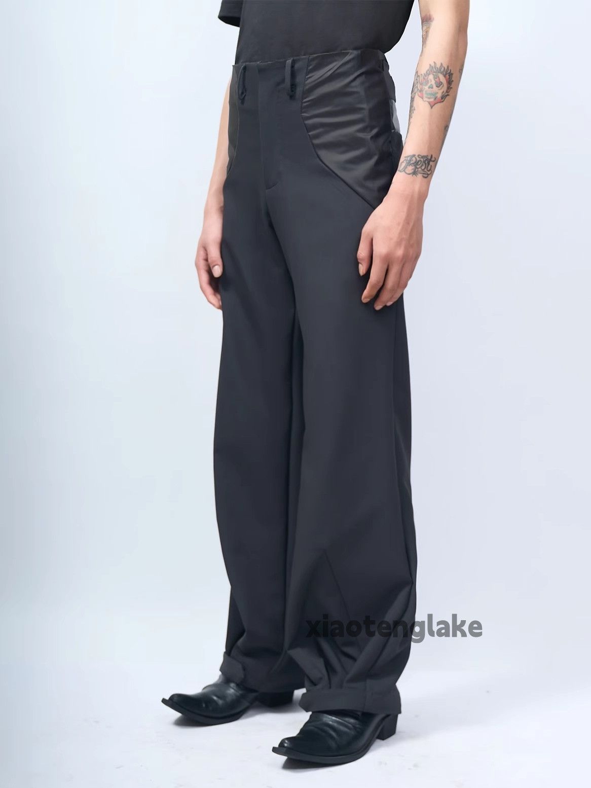 Vintage xtl custom patchwork yuppie outdoor bootcut pants Size US 32 / EU 48 - 5 Thumbnail