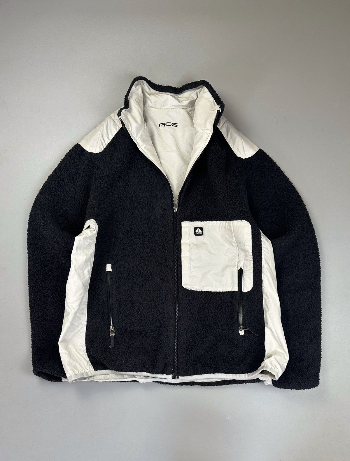 Nike × Nike ACG Nike ACG nylon & Sherpa Jaket Size US M / EU 48-50 / 2 - 1 Thumbnail
