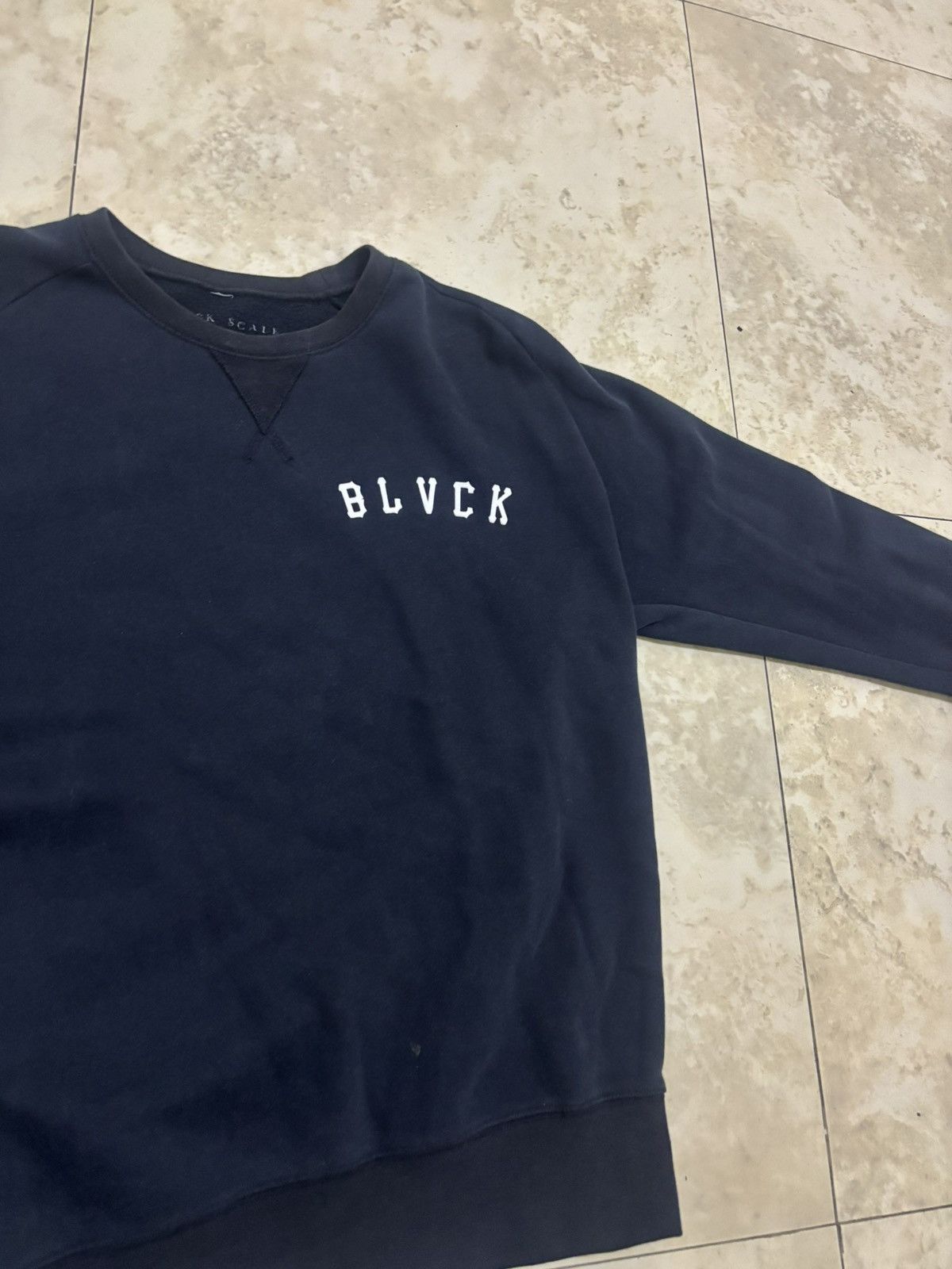 Black Scale VINTAGE BLACK SCALE CREWNECK SWEATER Size US M / EU 48-50 / 2 - 3 Thumbnail