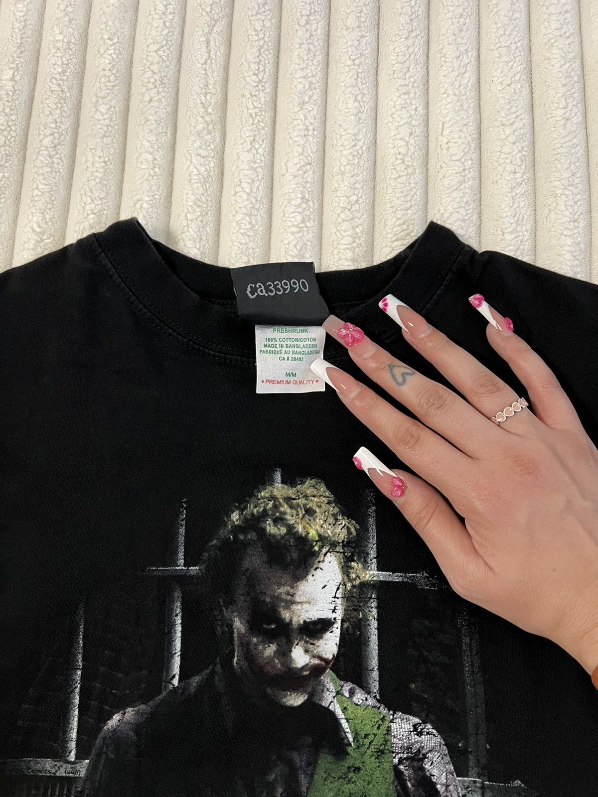 Vintage Vintage Heath Ledger Joker T-Shirt Size US M / EU 48-50 / 2 - 3 Thumbnail