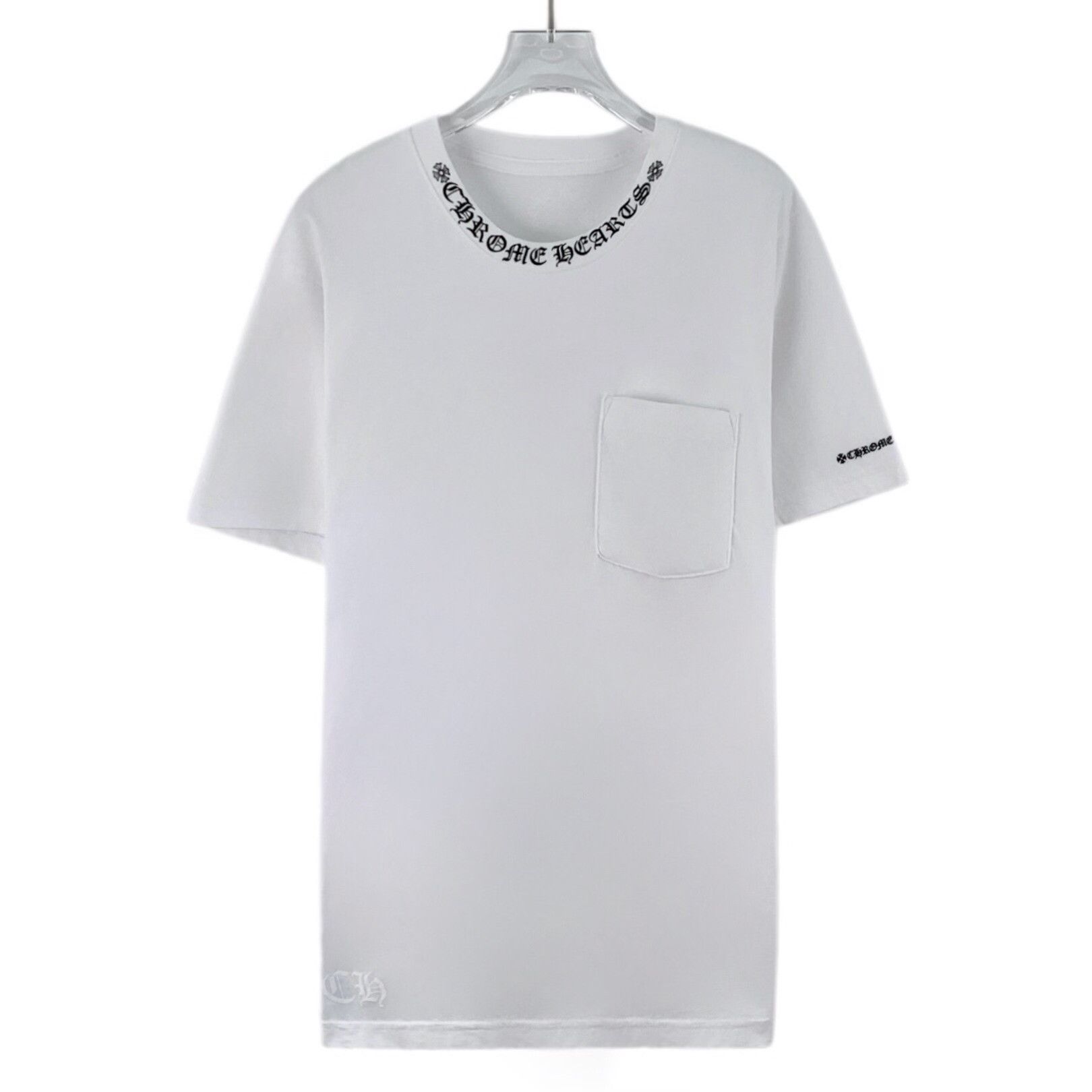 Chrome Hearts Chrome Heart V-Neck Tshirt | Grailed