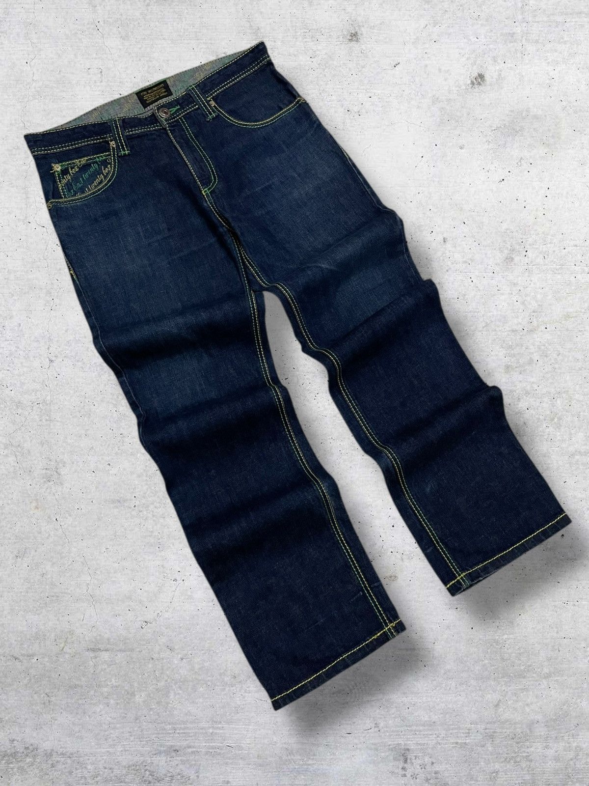 Beauty Beast VINTAGE ETBX CYBERPUNK JAPAN DESIGNER INTERMIDIATE DENIM Size US 34 / EU 50 - 8 Thumbnail