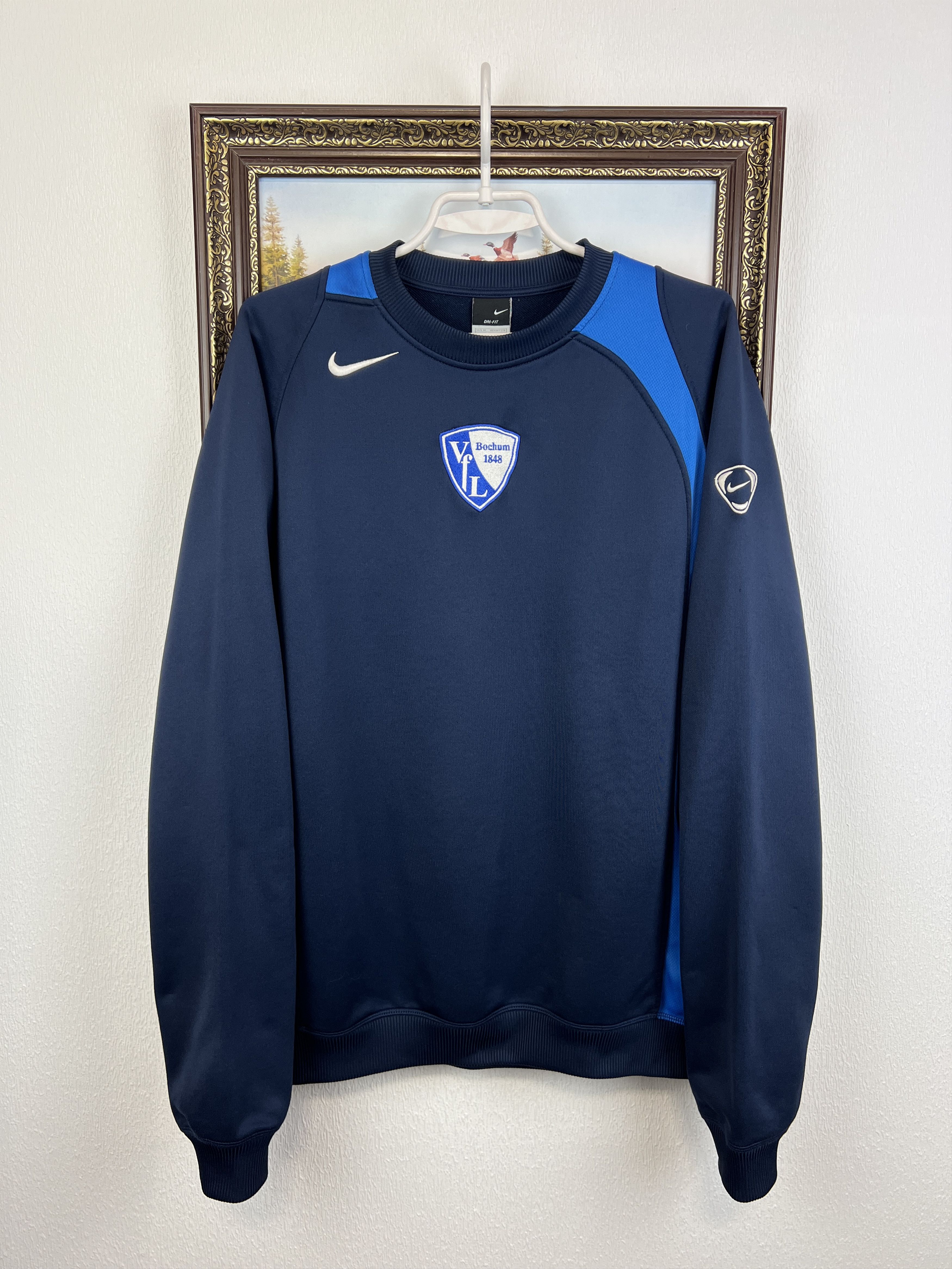 Nike fL Bochum Football Sweatshirt Soccer Crewneck Track Top Size US M / EU 48-50 / 2 - 1 Thumbnail