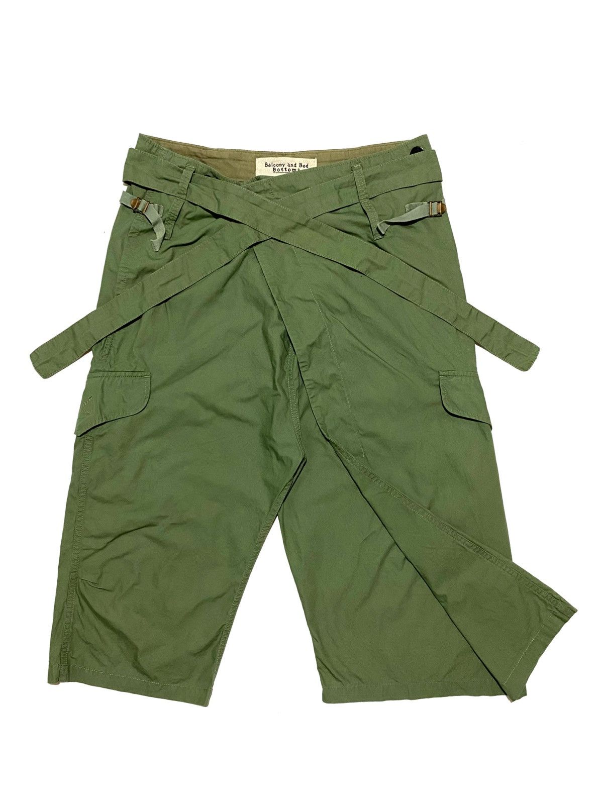 Beauty Beast × Japanese Brand × Seditionaries VERY RARE JAPANESE BRAND BALCONY AND BED BOTTOMS CARGO Size US 38 / EU 54 - 1 Thumbnail