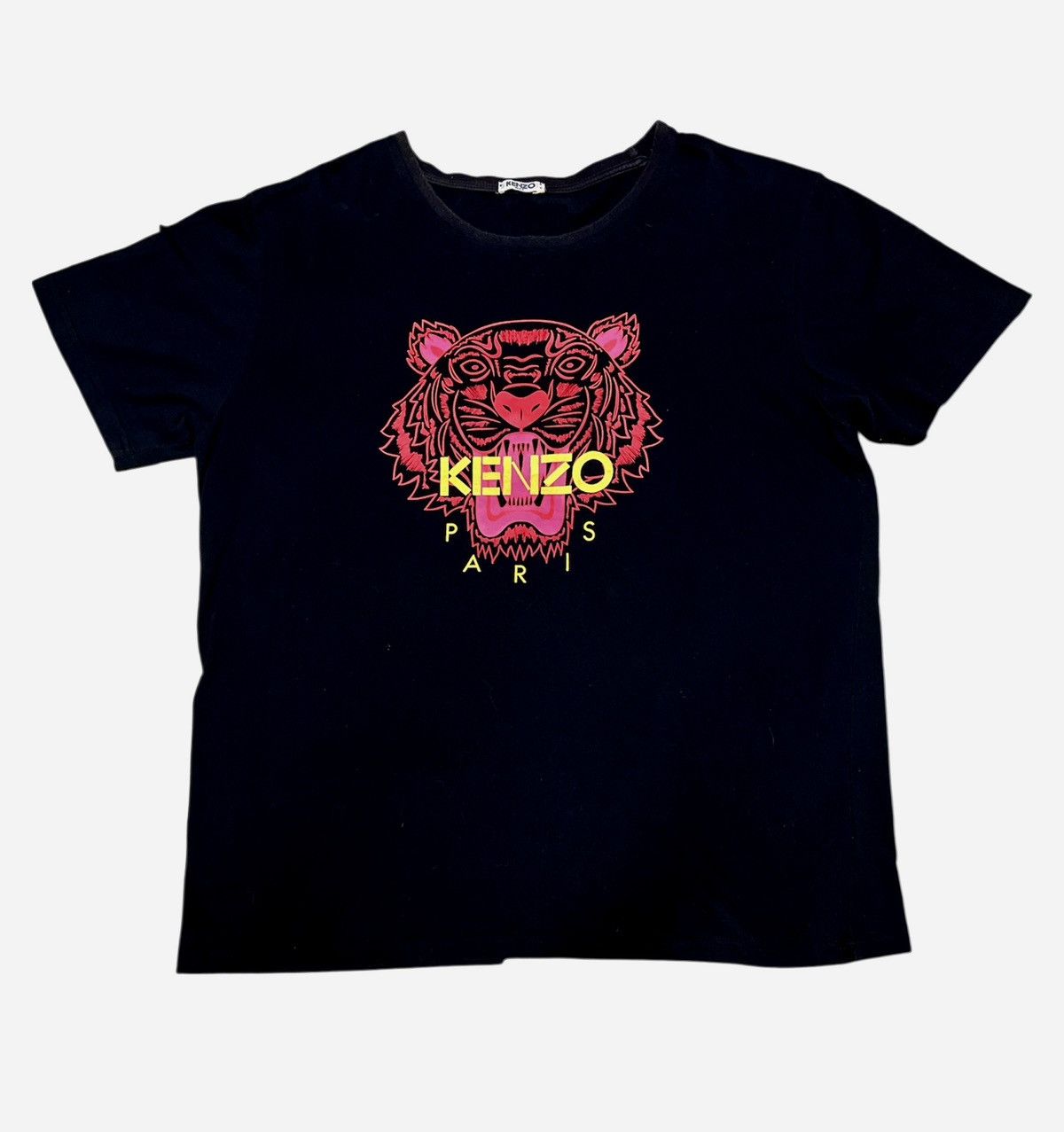 Kenzo Kenzo Paris Tiger centre Logo T shirt Size US L / EU 52-54 / 3 - 1 Thumbnail