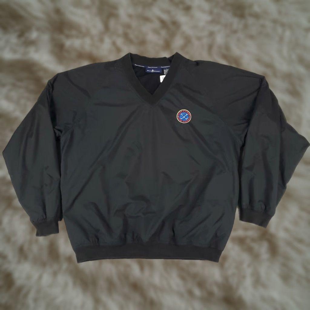 Vintage Payne Stewart Jacket Mens L Black V Neck Pullover Windbreaker Size US L / EU 52-54 / 3 - 1 Thumbnail