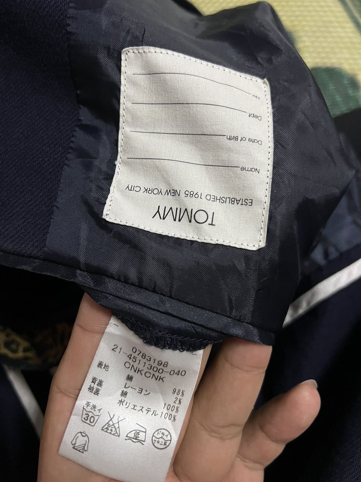 Designer Tommy Hilfiger Blazer Size S / US 4 / IT 40 - 5 Thumbnail