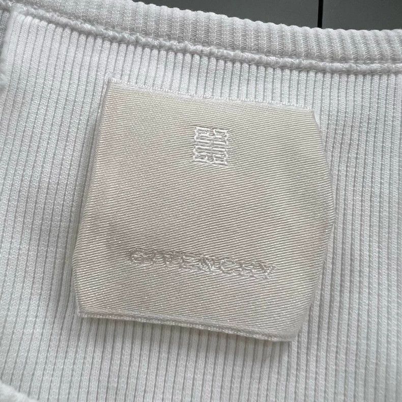 Givenchy Givenchy White Tank Top Size US M / EU 48-50 / 2 - 2 Thumbnail