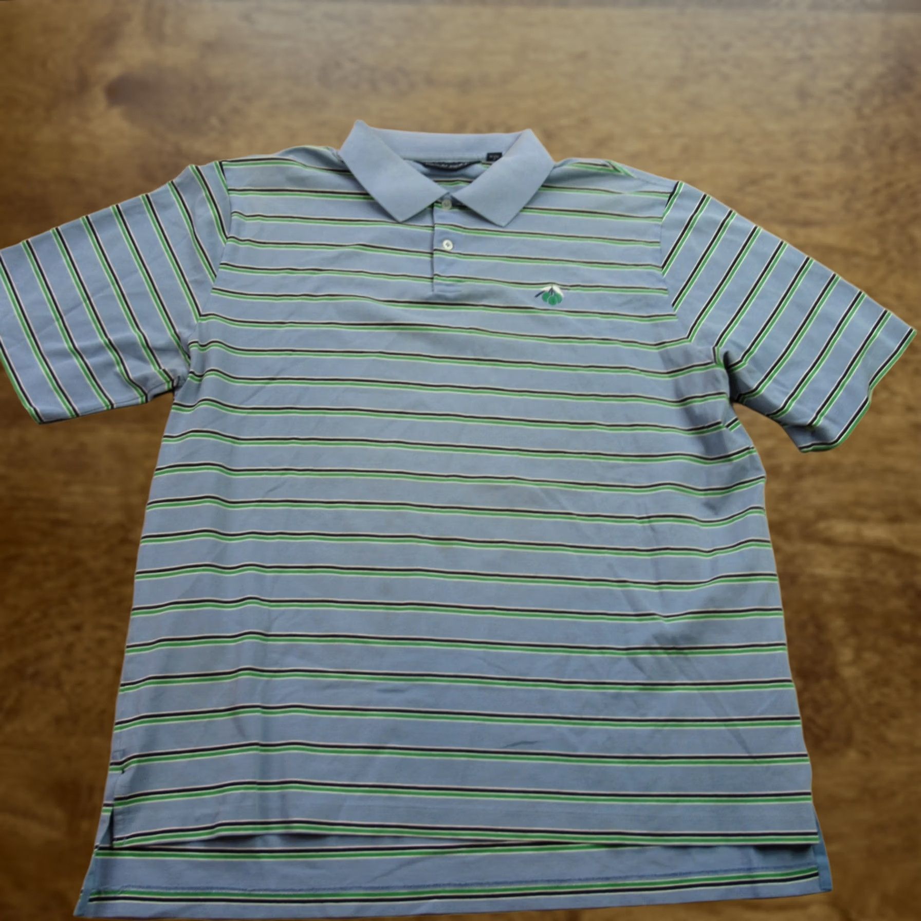 Polo Ralph Lauren Polo Ralph Lauren Shirt Mens XL Polo Short Sleeve Stripes Casual Blue Polo Golf Shirt Size US XL / EU 56 / 4 - 1 Thumbnail
