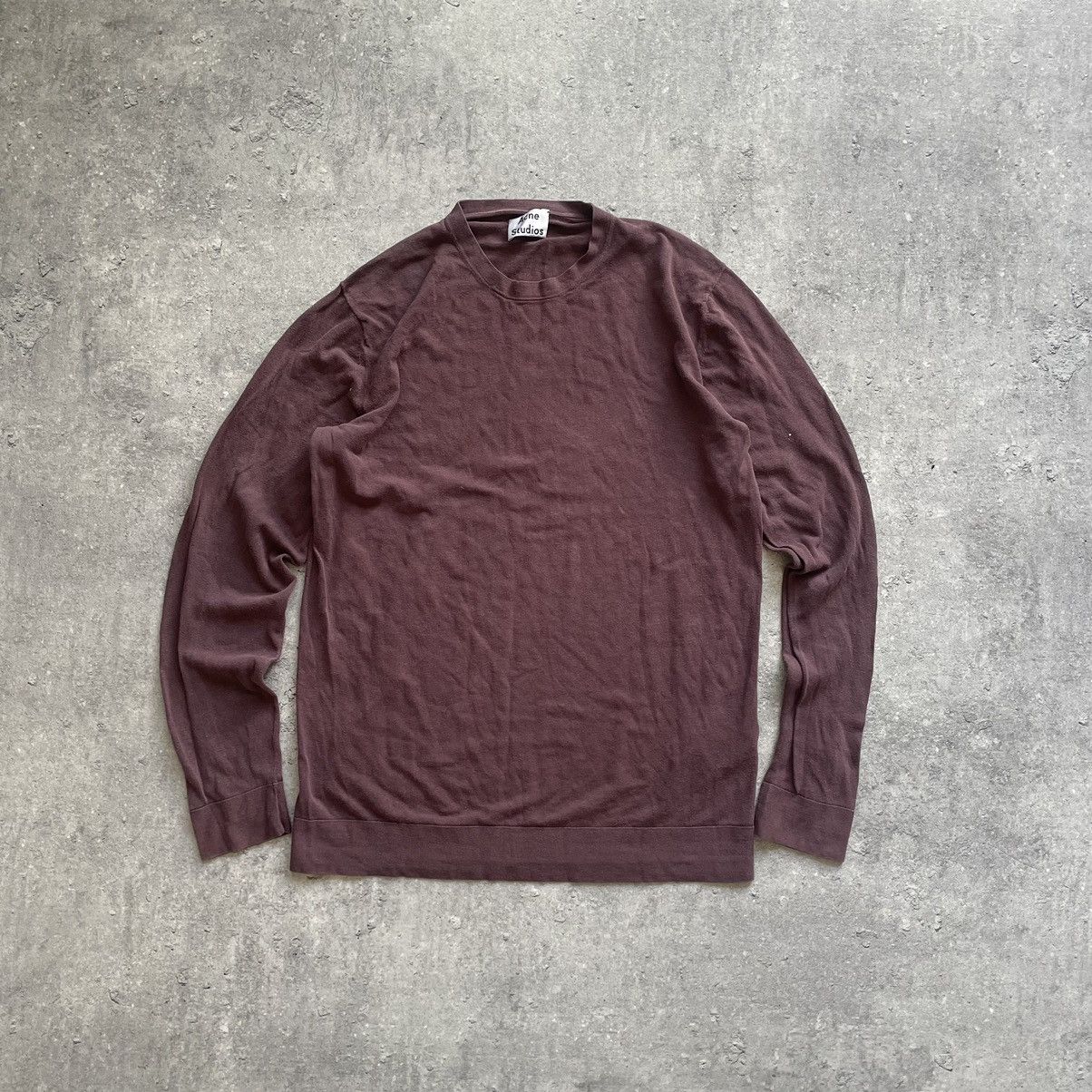 Acne Studios × Designer Acne Studios Declan Light Sweatr Size US S / EU 44-46 / 1 - 1 Thumbnail