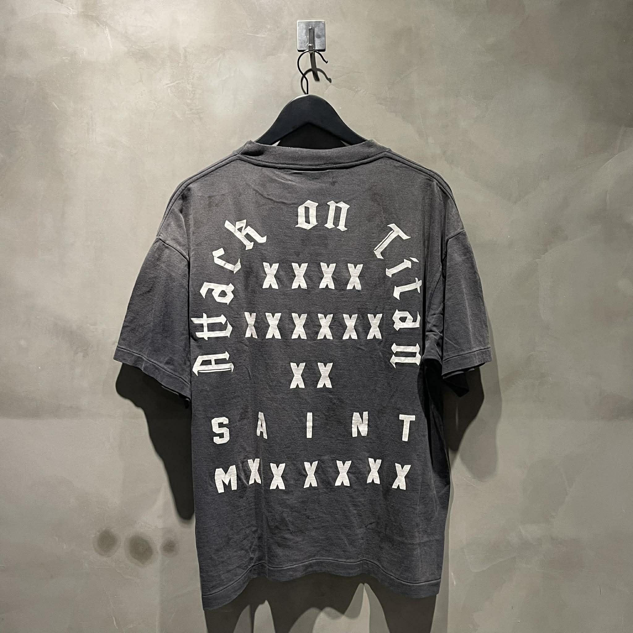 Saint Michael Saint Mxxxxxx x Attack on Titan Tee L Size US L / EU 52-54 / 3 - 2 Thumbnail