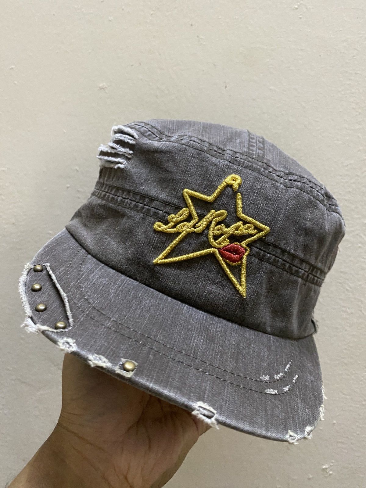 Dolce & Gabbana × Vintage Vintage Y2K Dolce Gabbana Distressed Cap