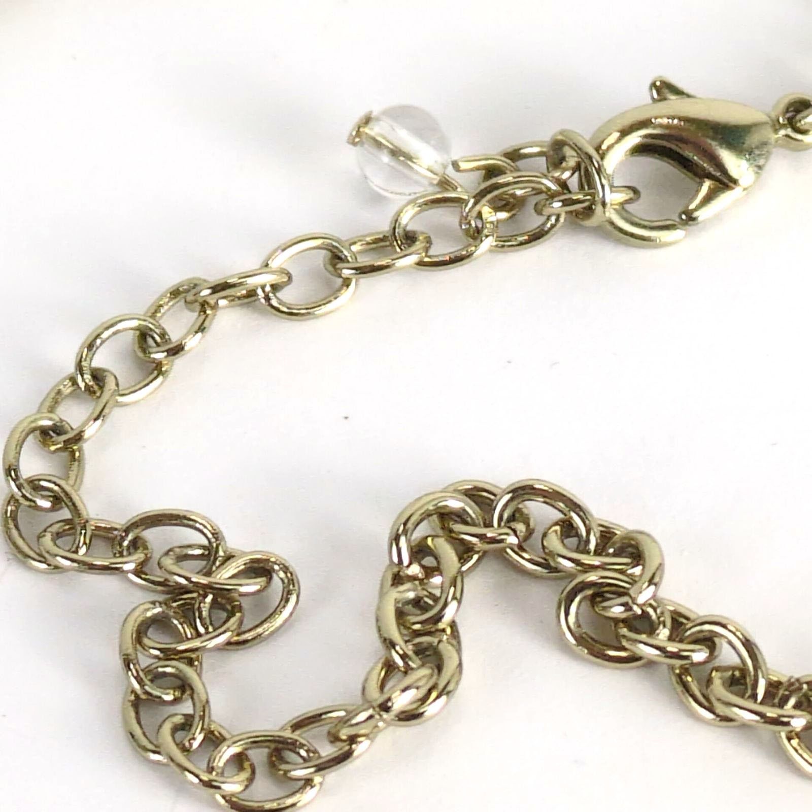 Vintage Napier 18" Statement Necklace Multi Gemstones Goldtone Chain Size ONE SIZE - 9 Thumbnail