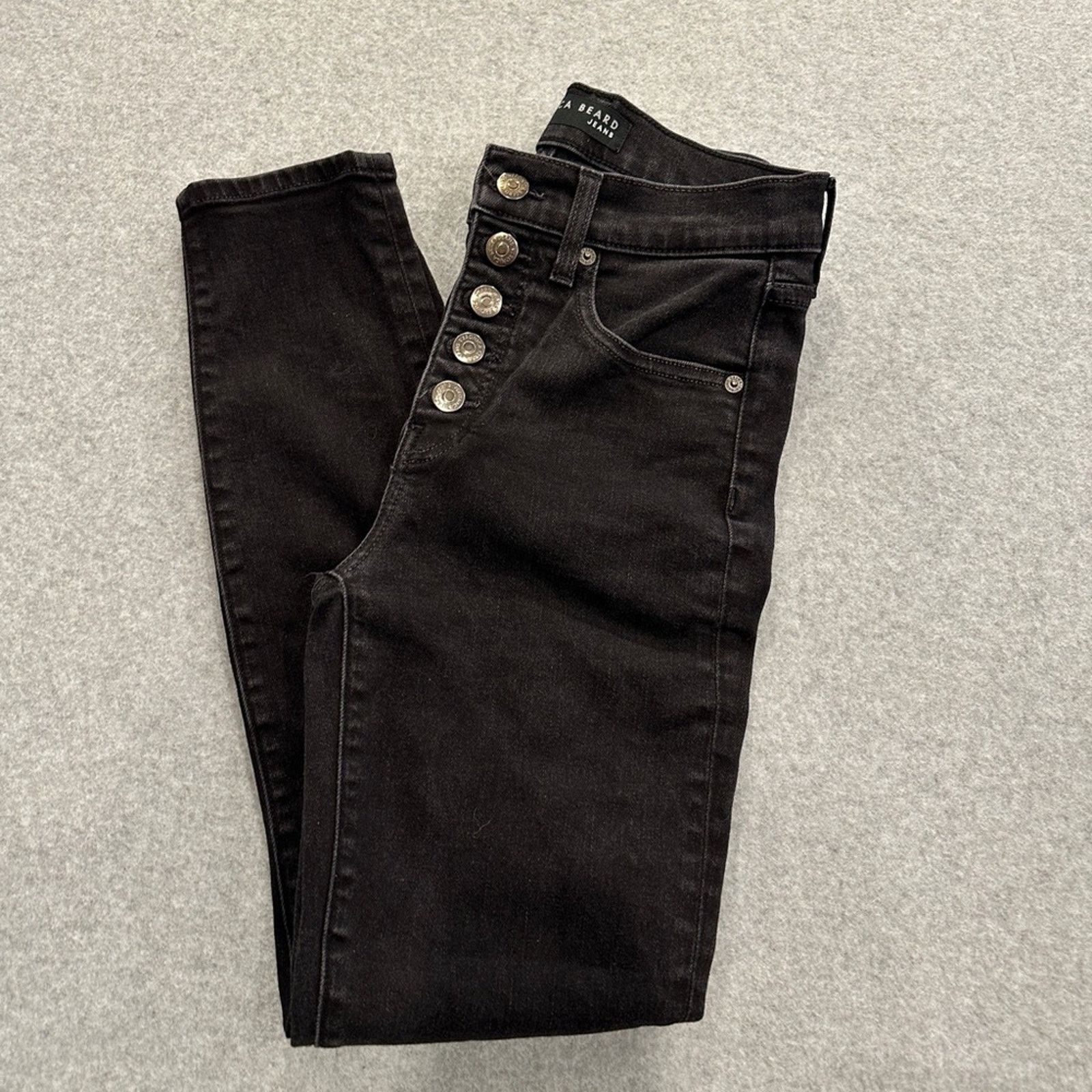 Veronica Beard Veronica Beard Debbie Skinny Jeans - Onyx Size 26" / US 2 / IT 38 - 5 Thumbnail
