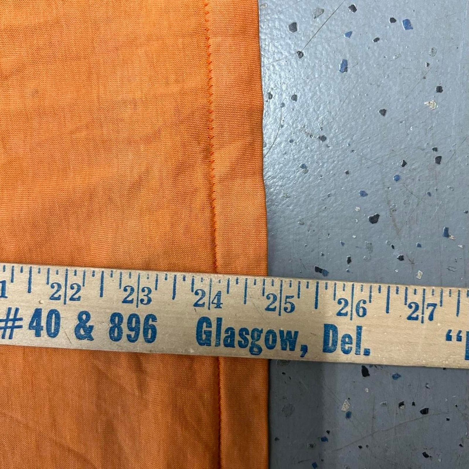 Other 70s orange vintage Stewart’s t-shirt with unique stains Size US L / EU 52-54 / 3 - 6 Thumbnail