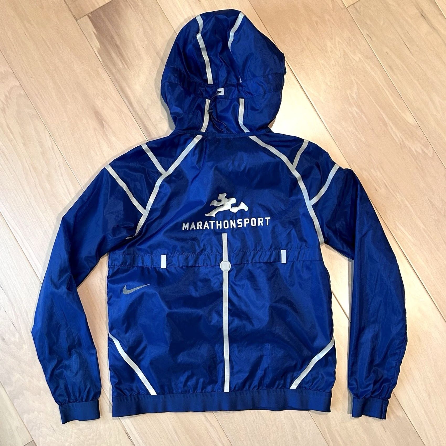 Nike Nike City Ready Hooded Running Jacket Women XS Multicolor Long Sleeve Zip Pockets Breathable Lightweight Windbreaker All Seasons Jogging Gym Training Size XS / US 0-2 / IT 36-38 - 2 Thumbnail