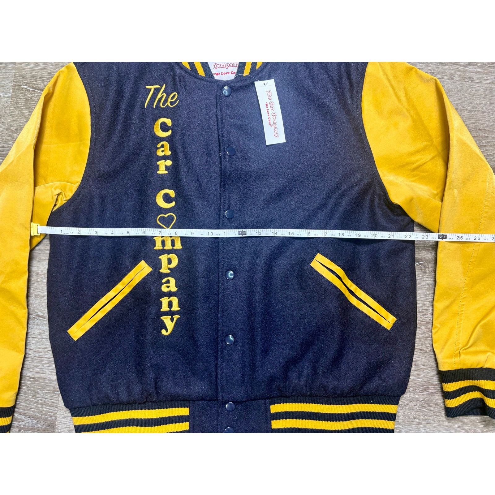 Other NWT Men's The Car Company Wool Varsity Coat S Black/Yellow Size US S / EU 44-46 / 1 - 4 Thumbnail