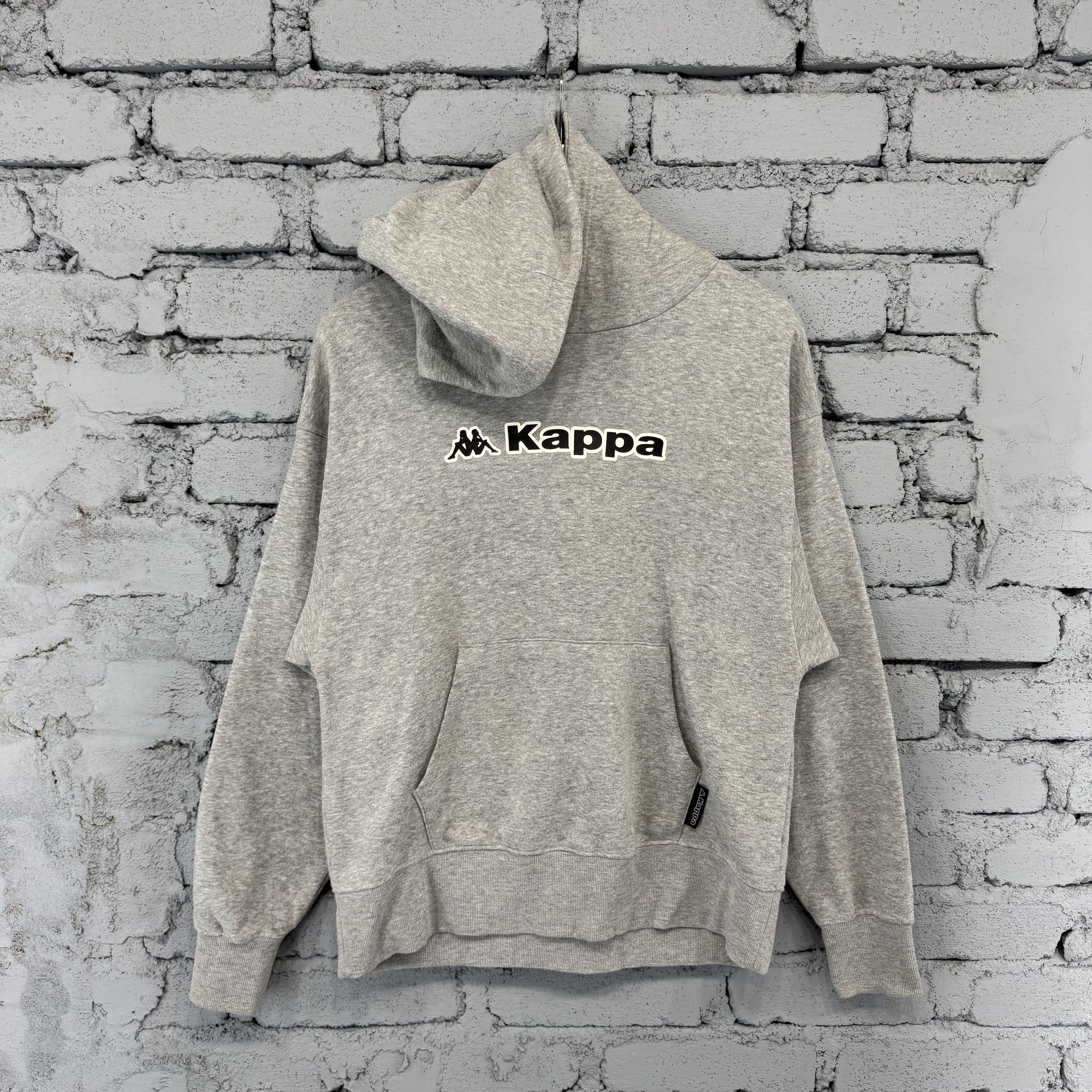 Kappa Kappa Hoodie Sweatshirt Center Big Logo Streetwear Size US M / EU 48-50 / 2 - 1 Thumbnail