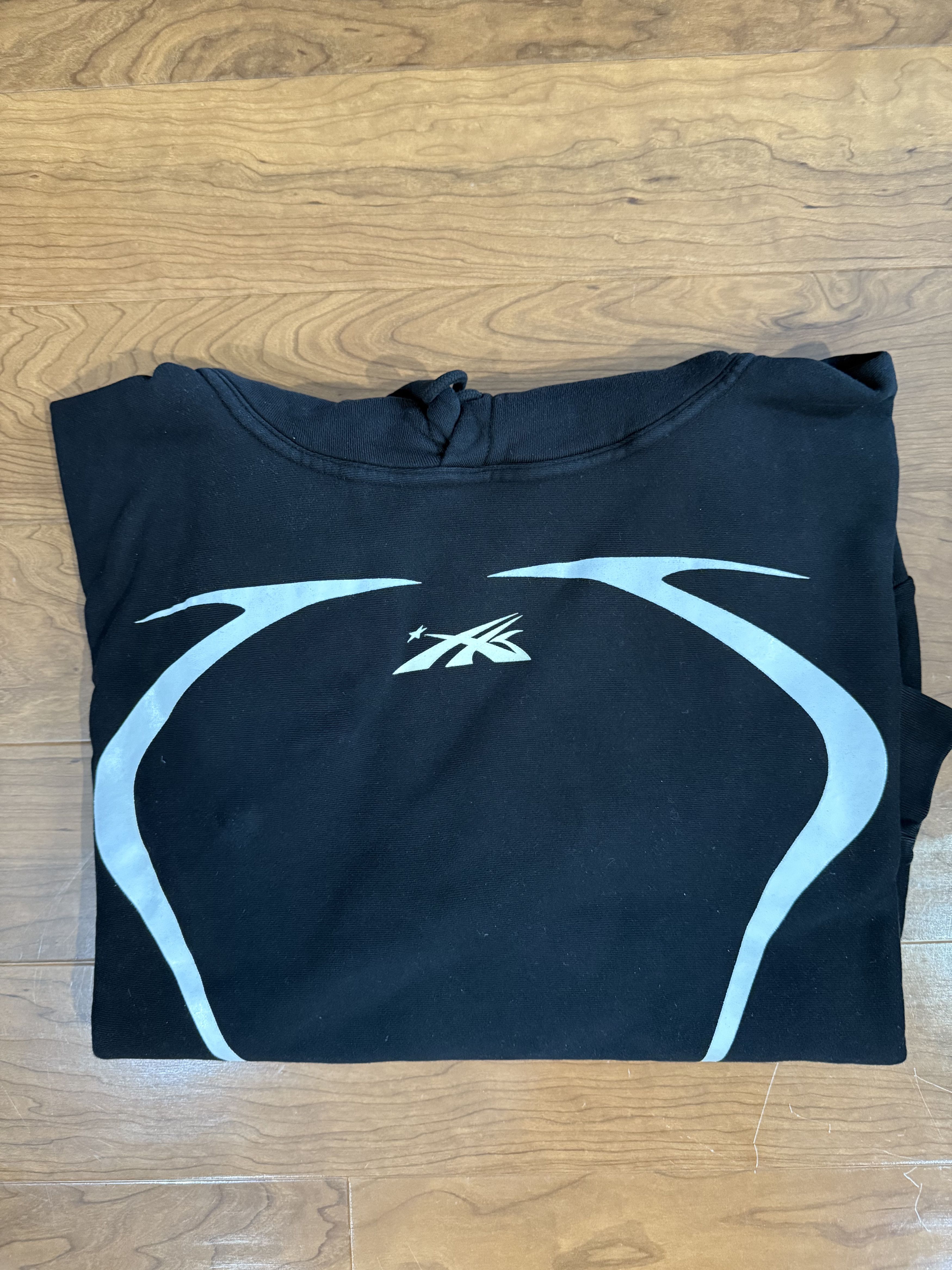 HELLSTAR Hellstar Sports Jet Black Hoodie Size US L / EU 52-54 / 3 - 4 Thumbnail