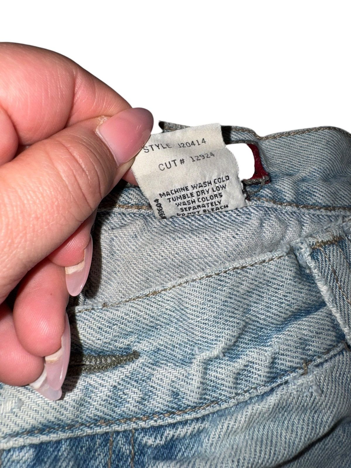 JNCO VTG 90s JNCO JEANS Shorts CRAZY PATCHWORK DISTRESSED BAGGY Size US 40 / EU 56 - 5 Thumbnail