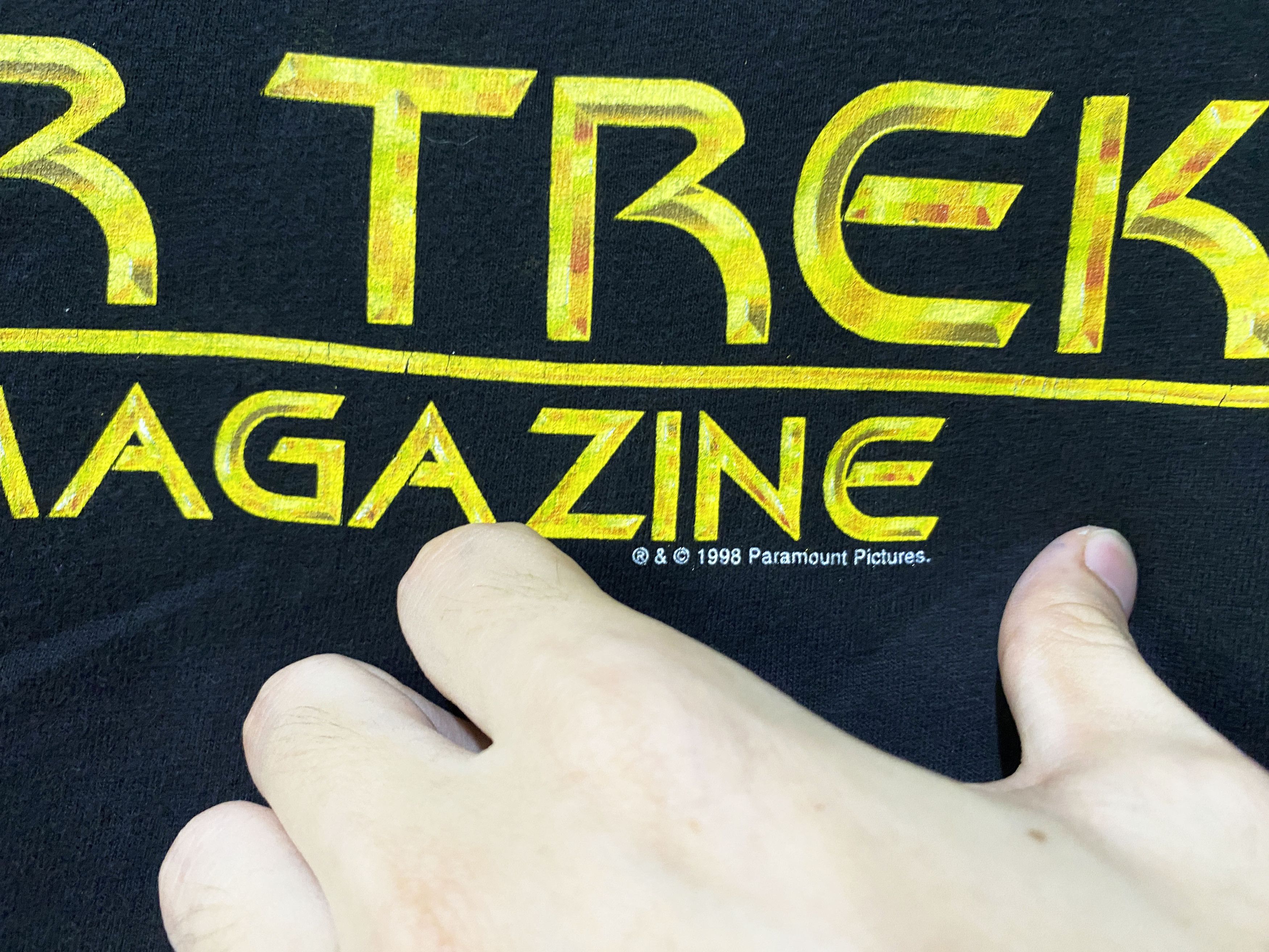 Vintage Vintage 90s Star Trek Shirt Size US XL / EU 56 / 4 - 3 Thumbnail