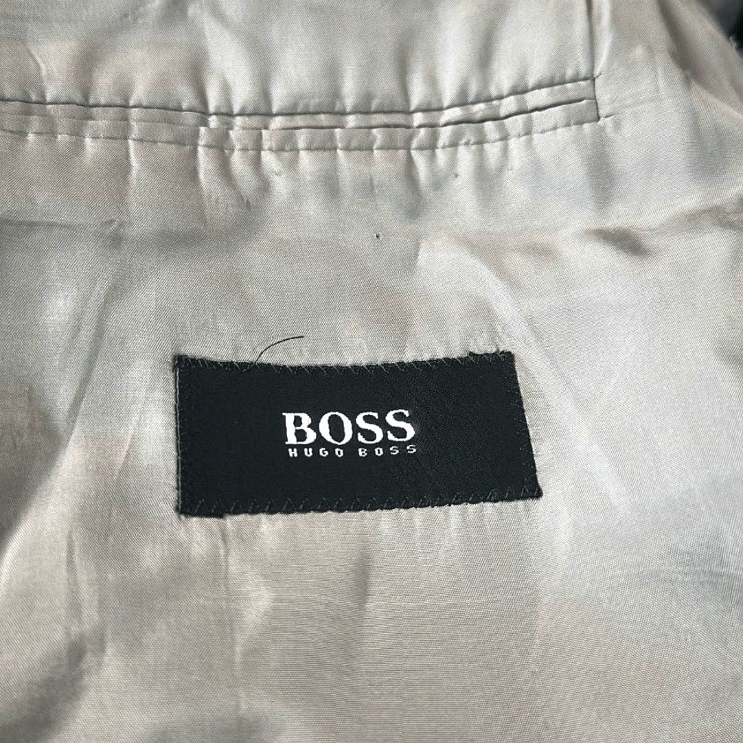 Hugo Boss HUGO BOSS Blazer Sport Coat Jacket 40R Tan Wool Mens Regular Jacket Men Size 40R - 5 Thumbnail