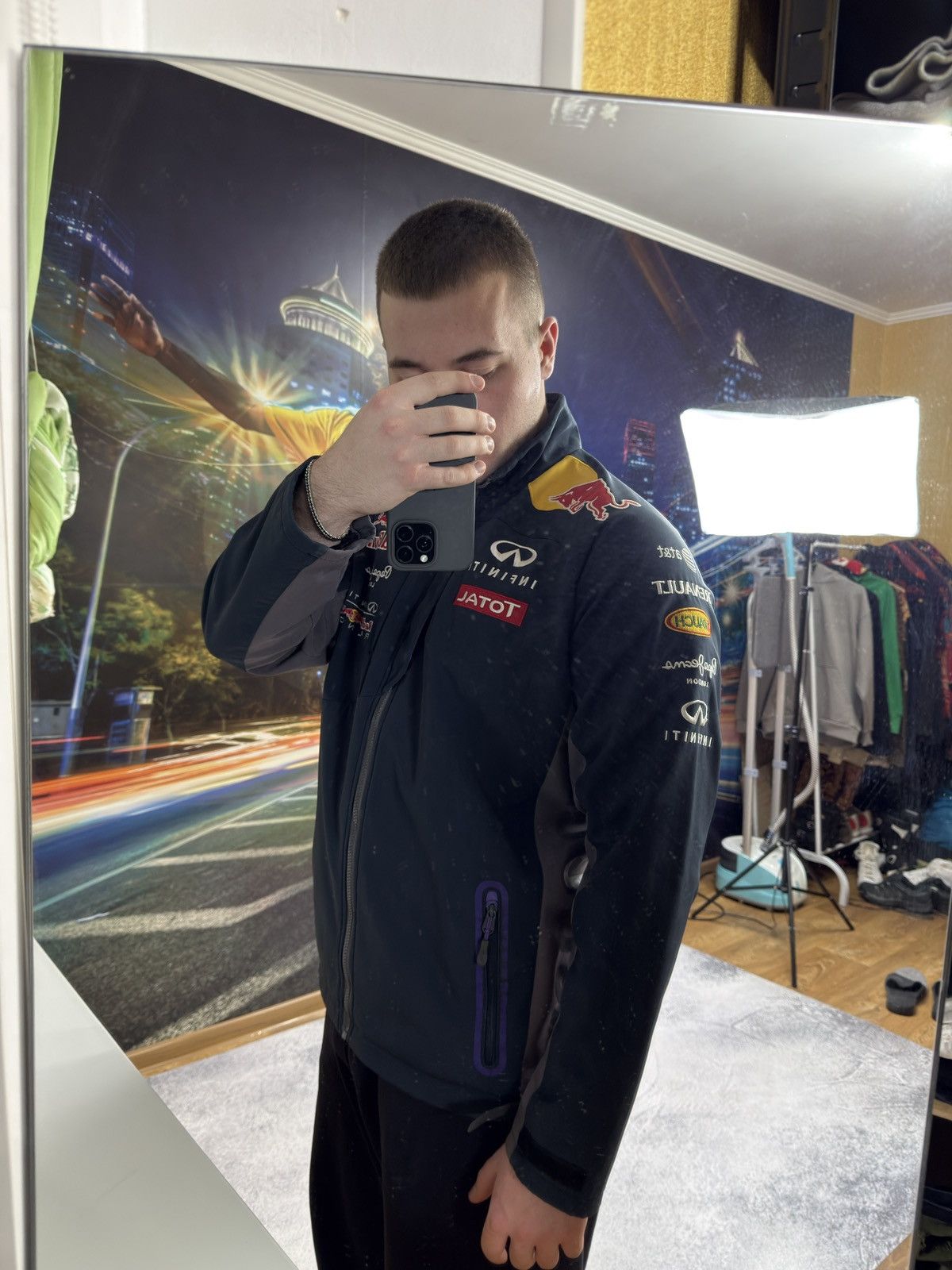 Pepe Jeans Vintage Red Bull Racing F1 Team Softshell Jacket Pepe Jeans Size US XL / EU 56 / 4 - 19 Thumbnail