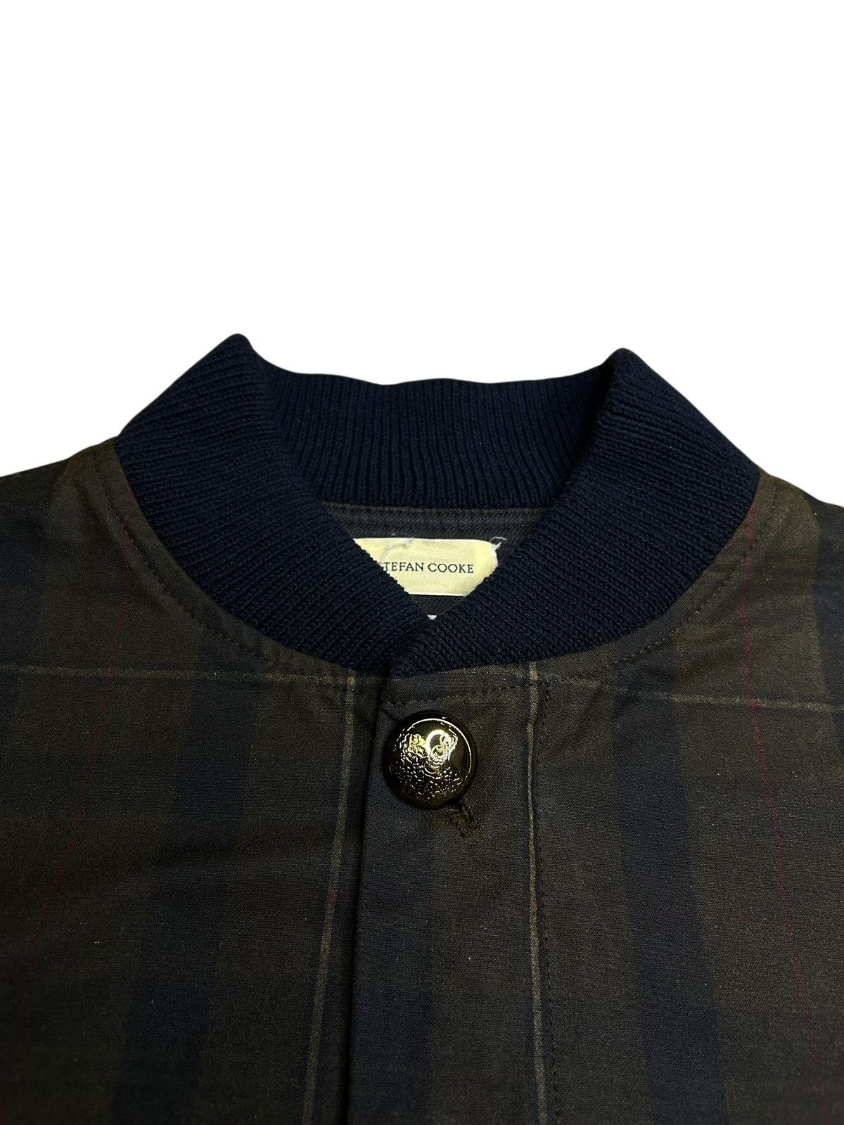 Stefan Cooke S/S 21 'Advent' Waxed Bomber Jacket Size US S / EU 44-46 / 1 - 4 Thumbnail