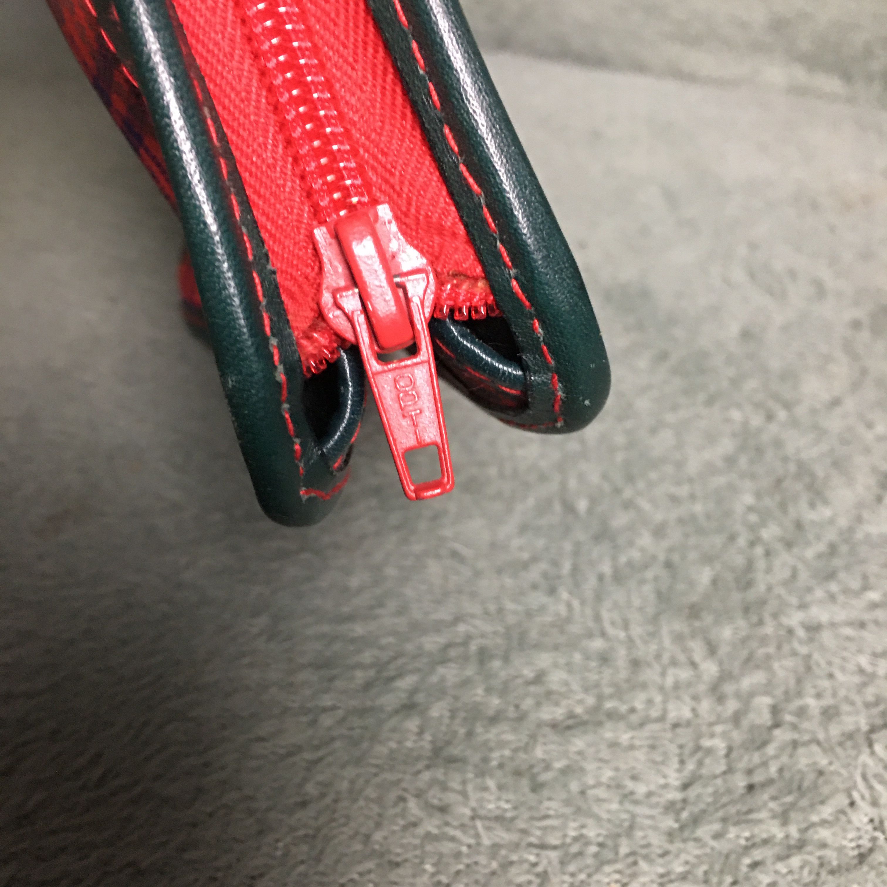 Lanvin LANVIN Paris Vintage Red Checkered Clutch Bag Size ONE SIZE - 6 Thumbnail