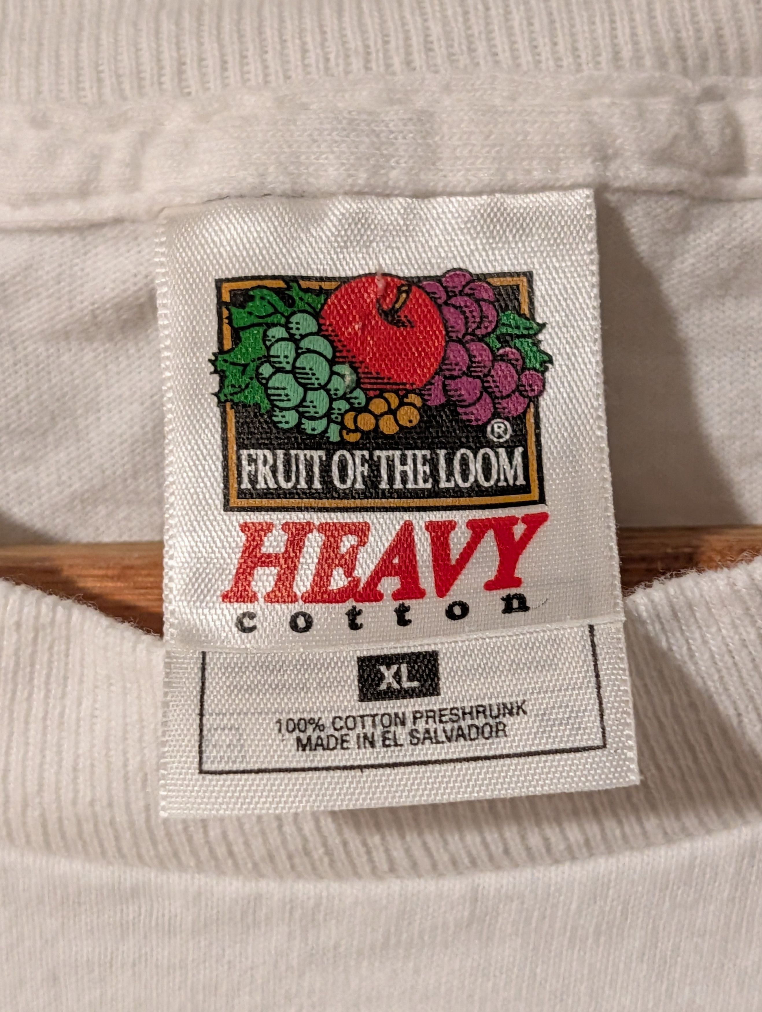 Fruit Of The Loom Vintage 2001 Donate Blood American Red Cross Pocket T-Shirt Size US XL / EU 56 / 4 - 3 Thumbnail
