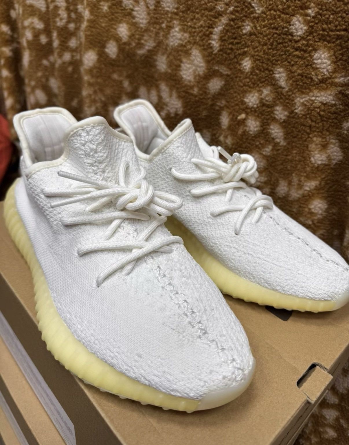 Adidas Adidas Yeezy 350 White CP9366 K37 Size US 7.5 / EU 40-41 - 6 Thumbnail