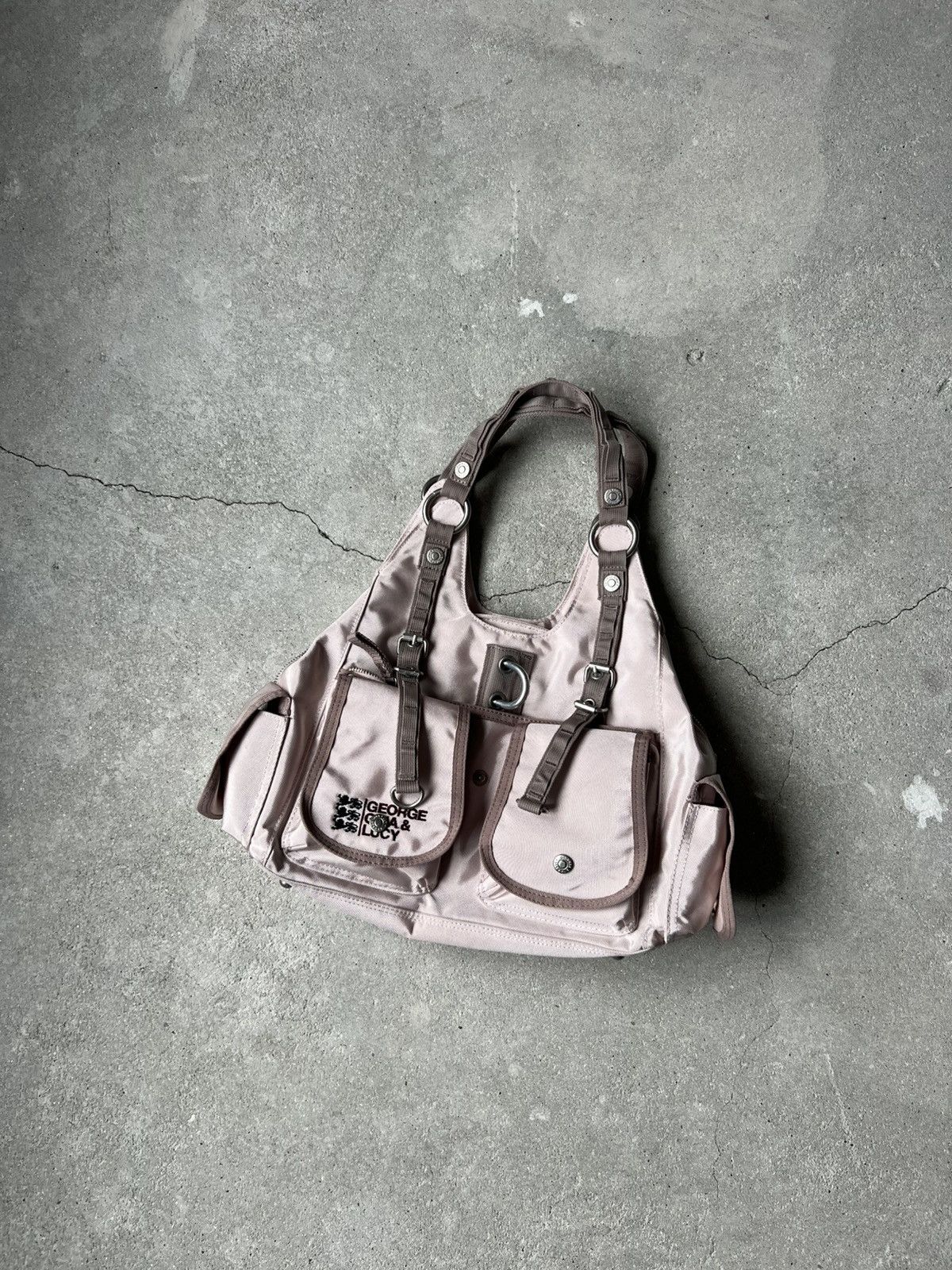 Vintage George Gina&Lucy Bag Dirty Pink