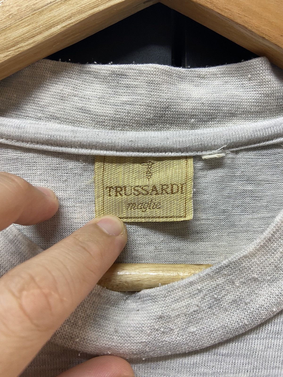 Trussardi Vintage trussardi SpellOut Logo Rare Find Size US M / EU 48-50 / 2 - 9 Thumbnail