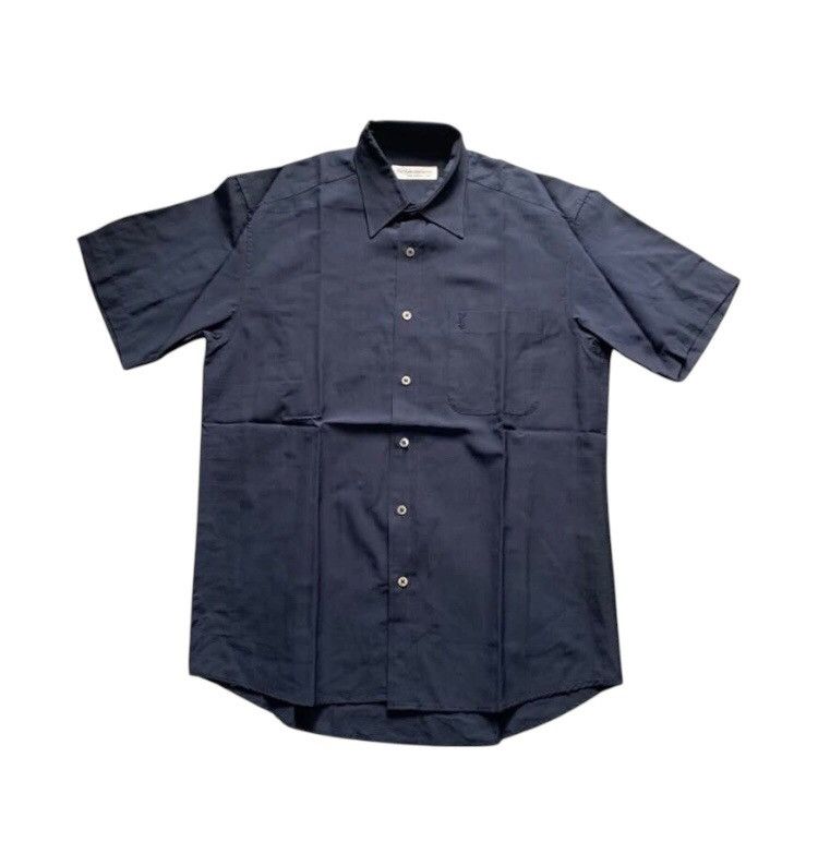 Yves Saint Laurent Yves Saint Laurent Pour Homme Black Shirt Size US L / EU 52-54 / 3 - 1 Thumbnail