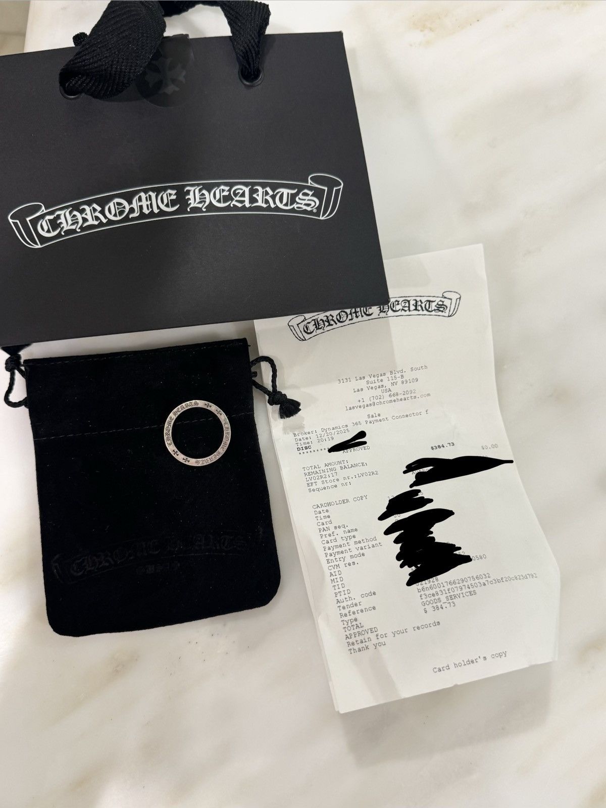 Chrome Hearts ❗️READ DESC❗️Size 12 | Chrome hearts Las Vegas Fuck You Ring Size ONE SIZE - 1 Thumbnail